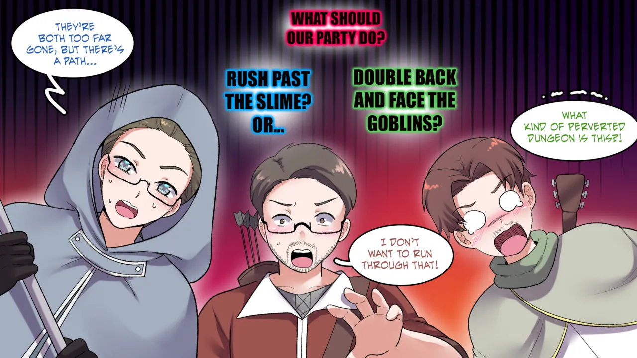 Dokidoki Dungeon page 65 original parody - full color transformation hentai manga - read online free