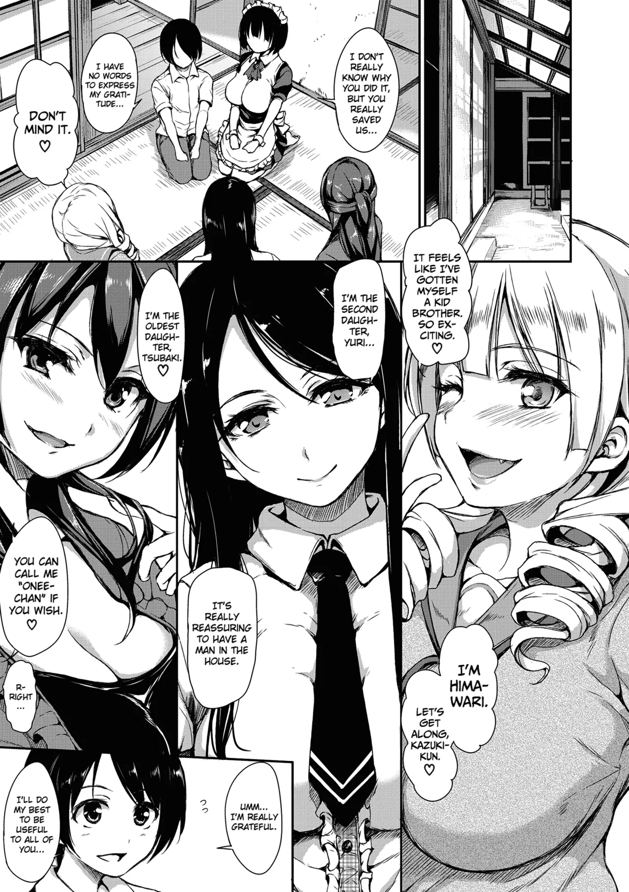 At Home Harem Fudeoro Sisters Ch. 1-4 - Page 14