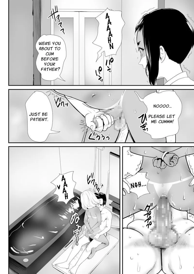 Nou Kaizou Shiawase Kazoku 1 -Saikai shita Ani wa Chichi no Otokonoko Seidorei ni | Happy Brain Modified Family 1 page 27 original parody - mosaic censorship multi-work series hentai manga - read online free
