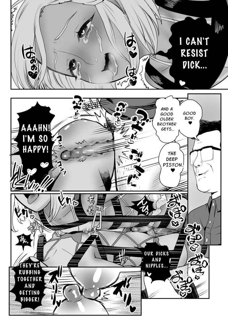 Nou Kaizou Shiawase Kazoku 2 Chichi no Hijou Naru Kyoudai Donburi | Happy Brain Modified Family 2 page 41 original parody - mosaic censorship multi-work series hentai manga - read online free