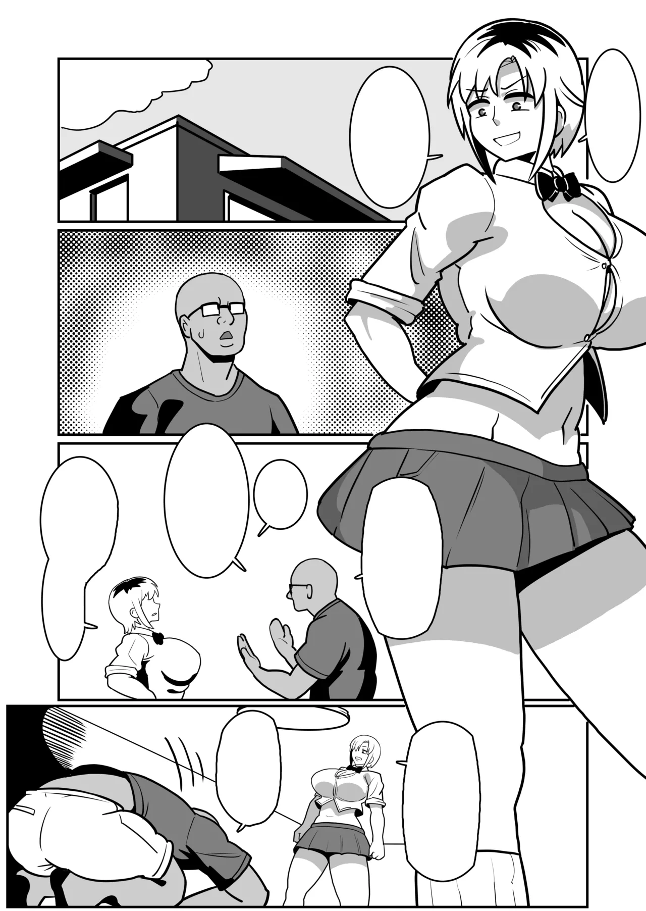 Boteyan EX page 56 original parody - kissing big breasts hentai manga - read online free
