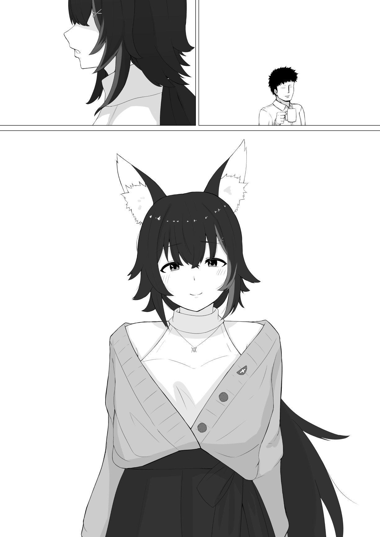 人妻moしゃと町内会旅行 page 13 featuring ookami mio hololive parody - big breasts netorare hentai manga - read online free