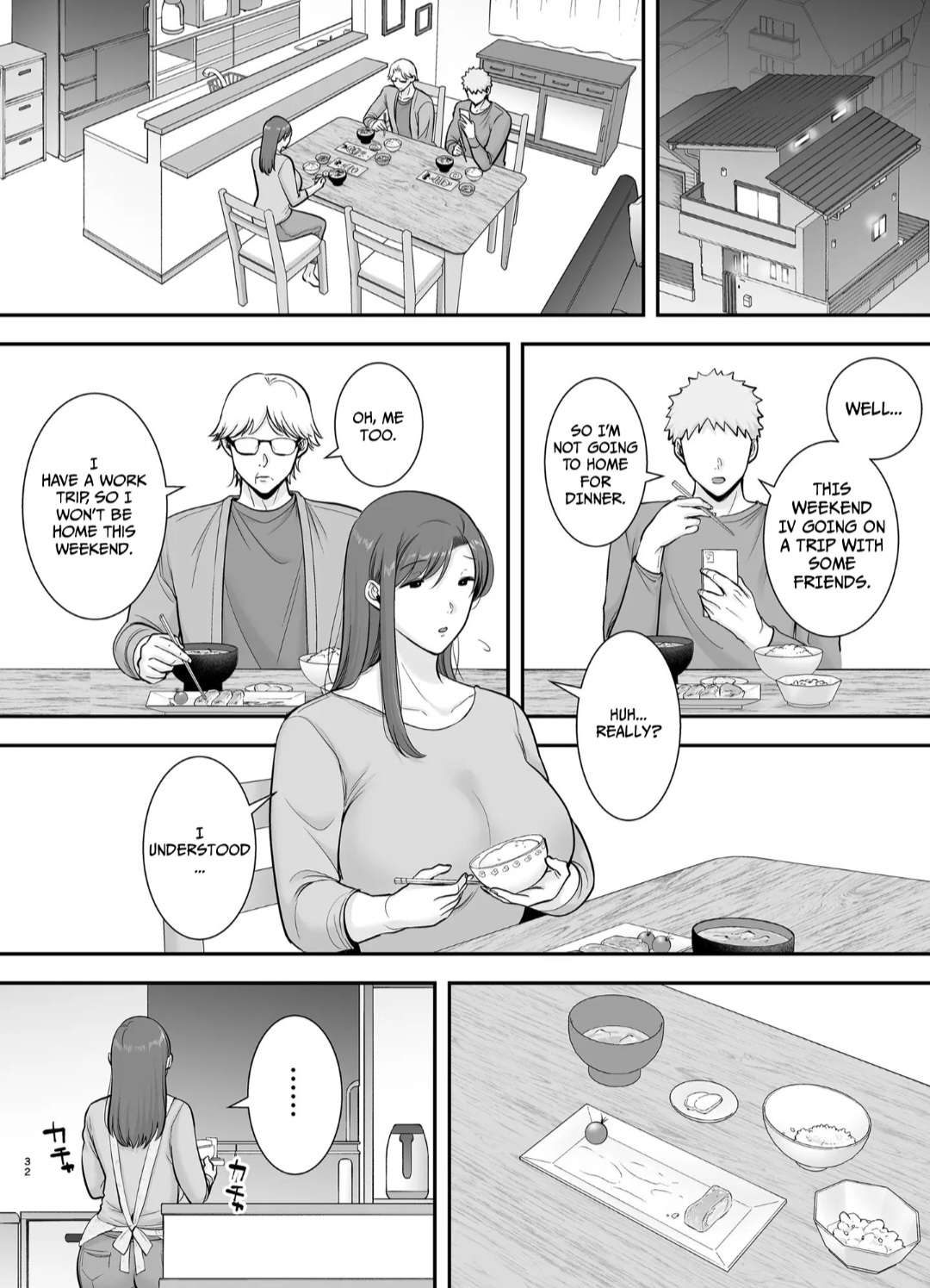 [Ogon Shinshi Club (Cloudy)] Mariko-san to Boku ~Beit Saki no Hitozuma to no Furin Kankei~ | Mariko-san and Me ~An Affair with a Married Woman from My Part-Time Job~ 2 [English] - Page 31