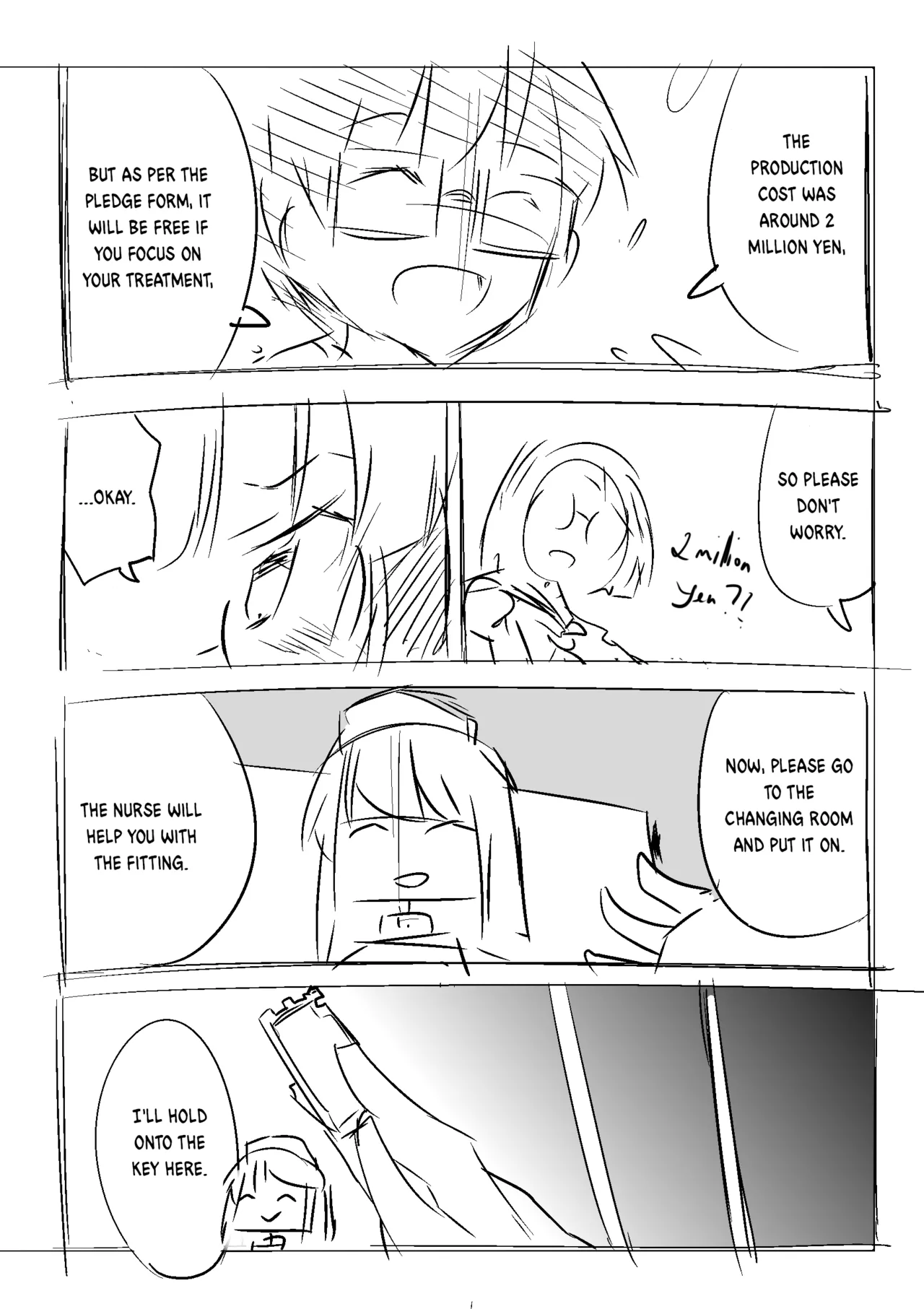 Hiiragi Yukine’s invisible bonds page 18 original parody - chastity belt glasses hentai manga - read online free