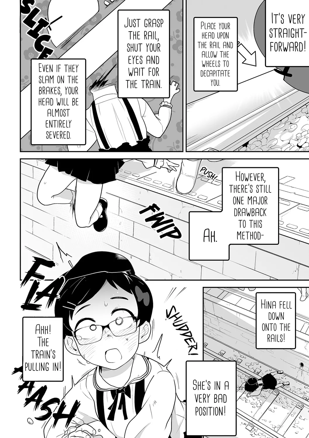 Suicide Challenge page 25 original parody - rough translation glasses hentai manga - read online free