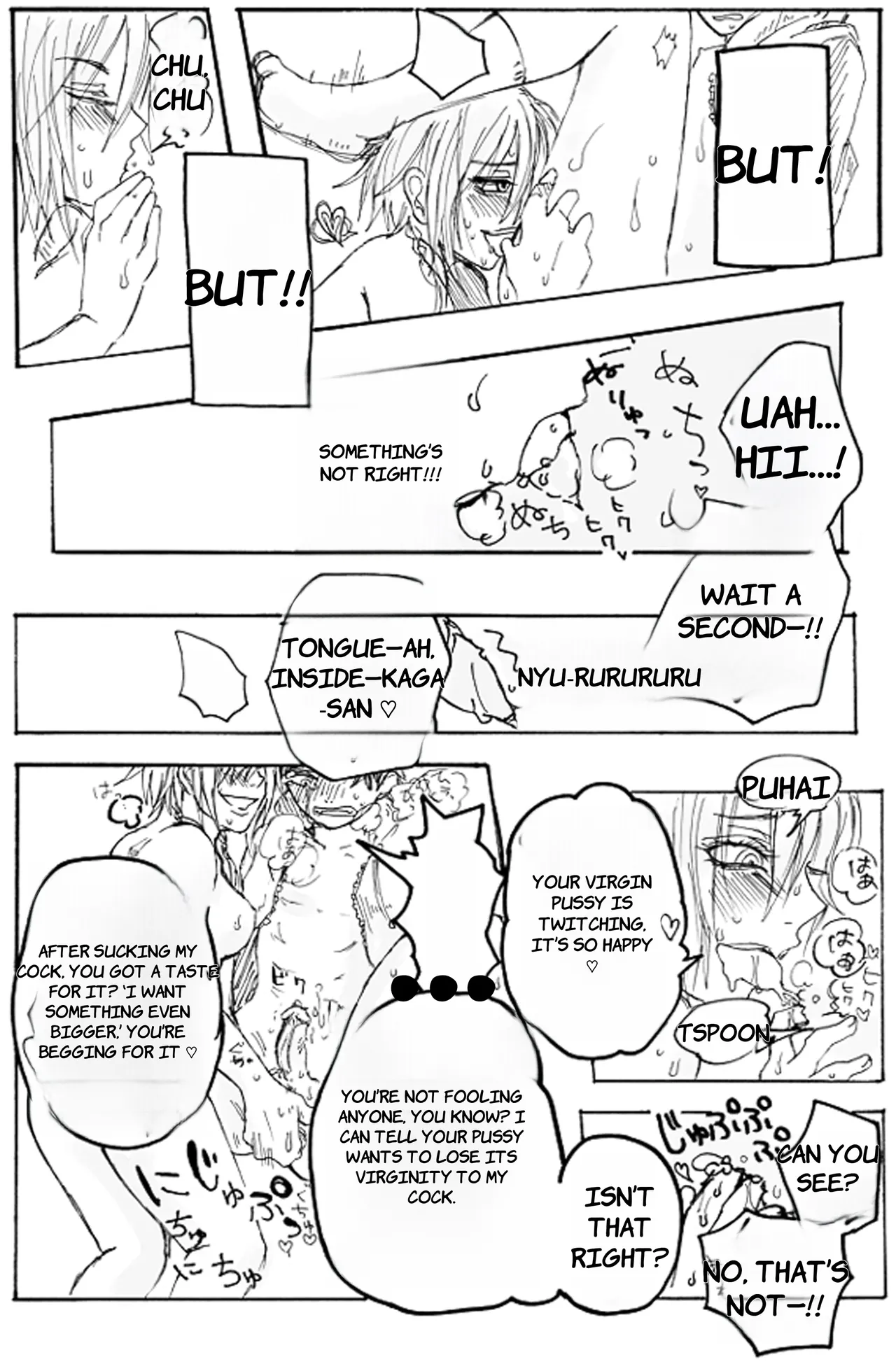 Note Man x Futanari - English page 12 original parody - futanari dickgirl on male hentai manga - read online free