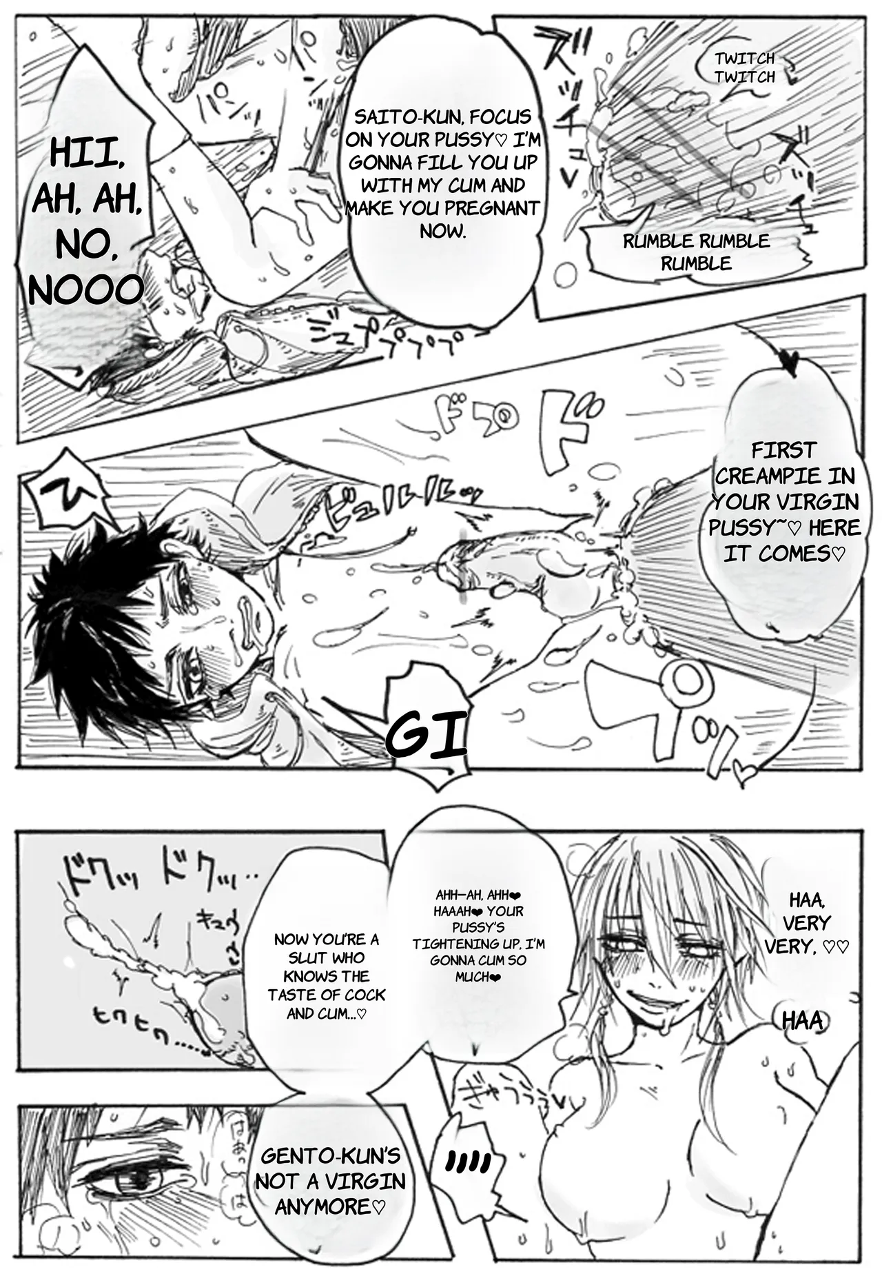 Note Man x Futanari - English page 15 original parody - futanari dickgirl on male hentai manga - read online free