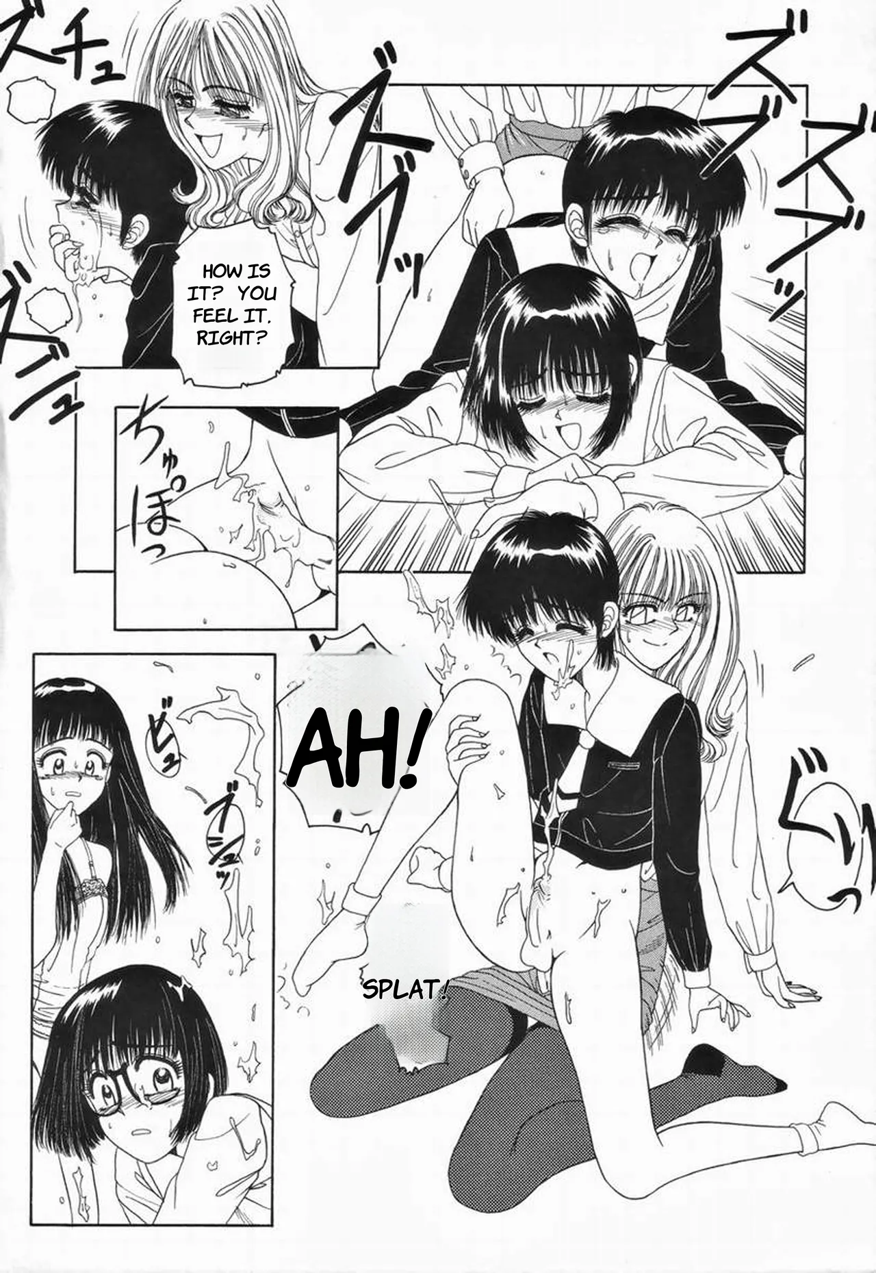 [Anyakunin] Kagai Jugyou (Futa-On-Male) - English page 12 original parody - rough translation futanari hentai manga - read online free
