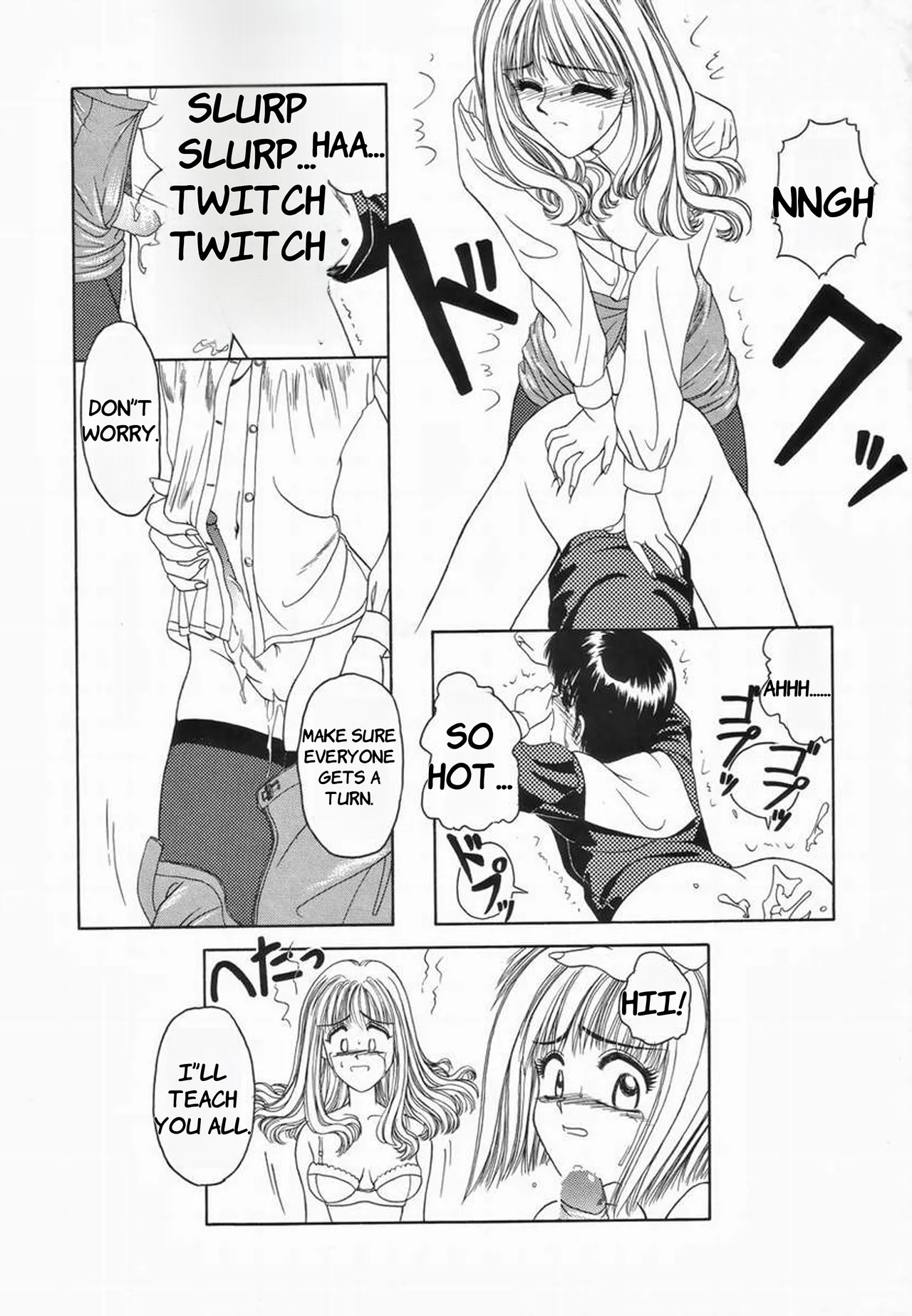 [Anyakunin] Kagai Jugyou (Futa-On-Male) - English page 13 original parody - futanari crossdressing hentai manga - read online free
