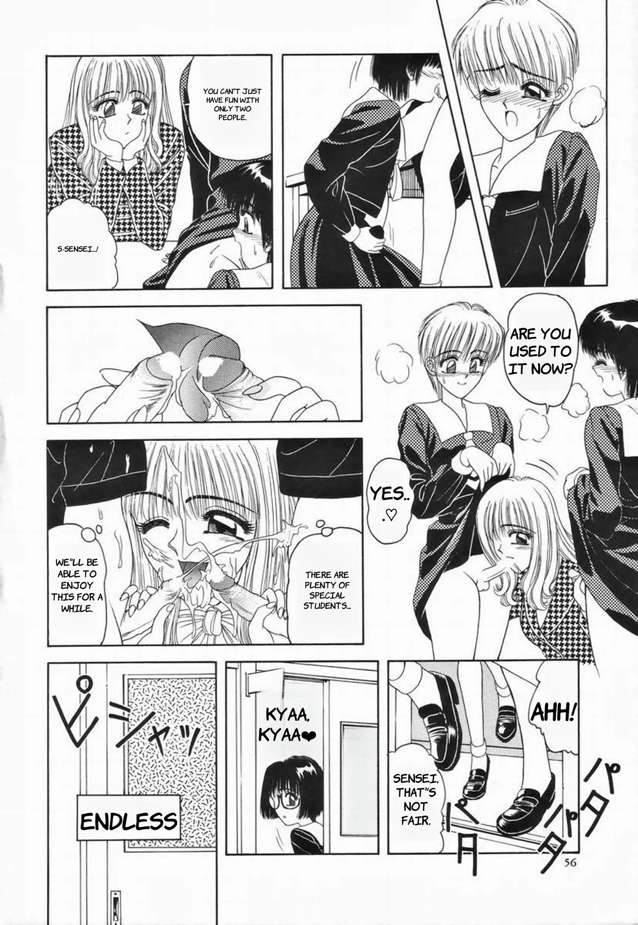 [Anyakunin] Kagai Jugyou (Futa-On-Male) - English page 20 original parody - futanari crossdressing hentai manga - read online free