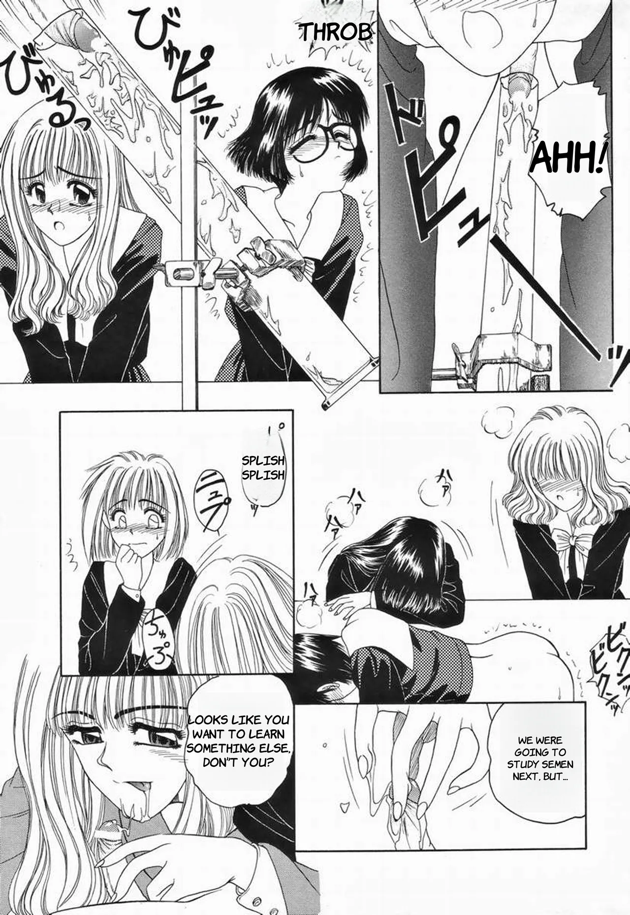 [Anyakunin] Kagai Jugyou (Futa-On-Male) - English page 9 original parody - rough translation futanari hentai manga - read online free