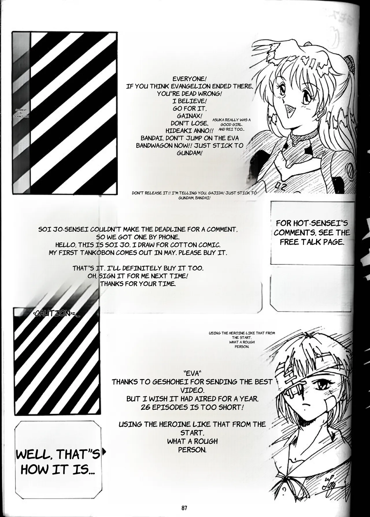 [Yomosue Doukoukai (Gesho Ichirou)] EVA 01 Test (Neon Genesis Evangelion) - English page 86 neon genesis evangelion parody - rough translation big breasts hentai manga - read online free