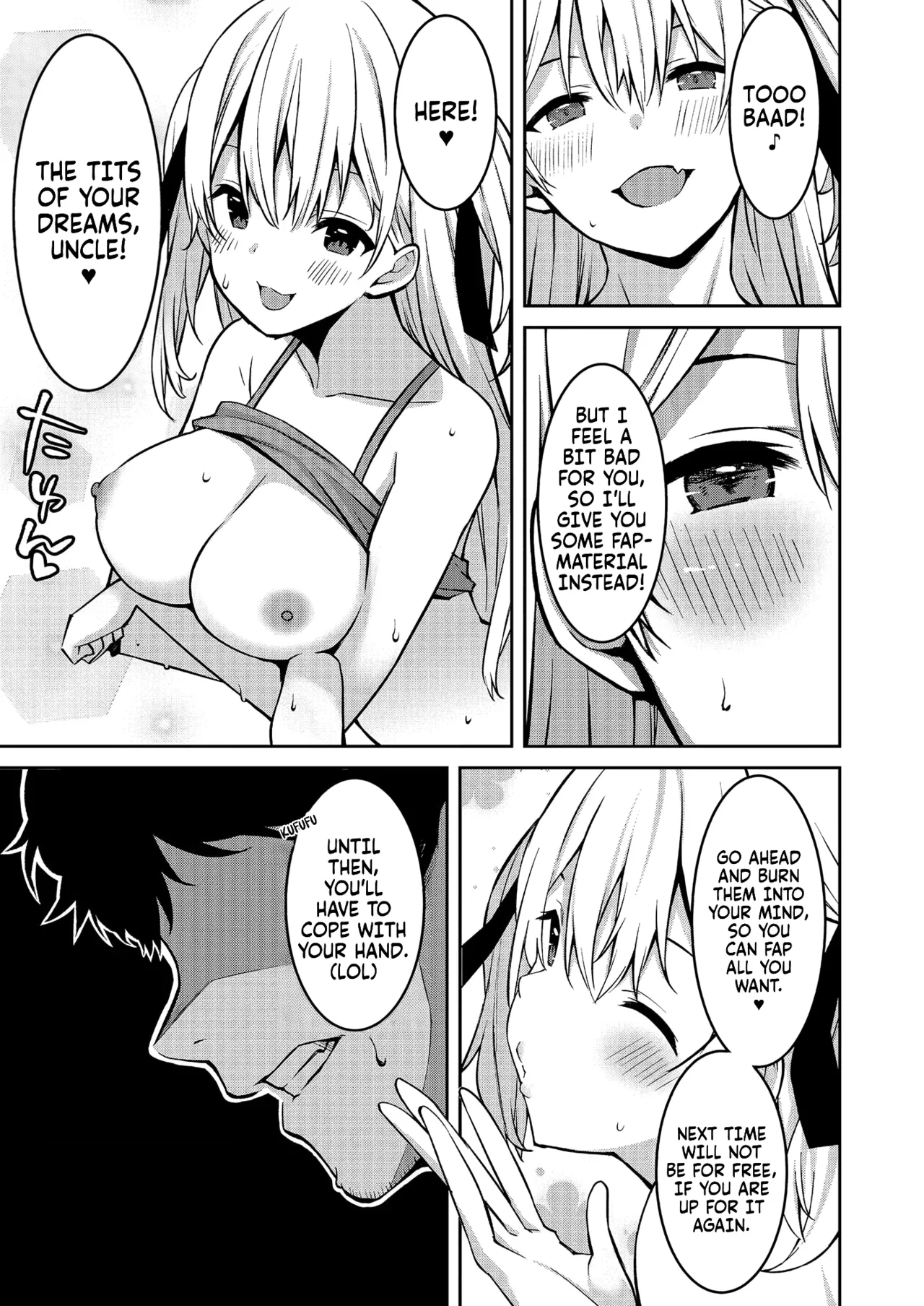 Namaiki Gyaru ni Zako Atsukai Sareta Ore ~ Meikko ga Guigui Kuru! Ch. 01 | A bratty Gal treats me like a Loser. My niece is comming on strong!! Ch. 01 page 19 original parody - sole male nakadashi hentai manga - read online free