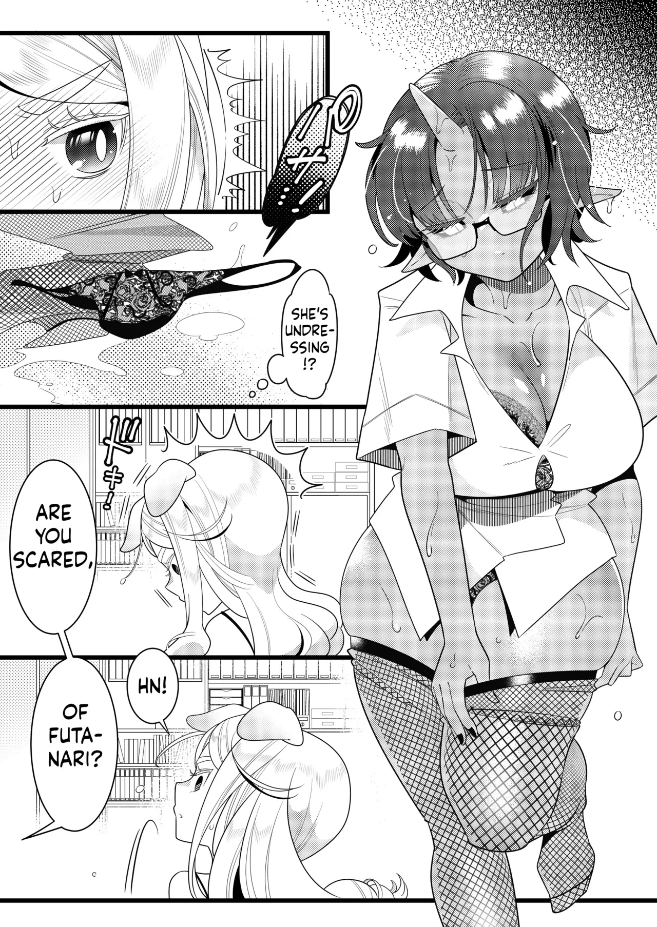 Futanari Oni to Koisuru Kemono page 13 original parody - futanari oni hentai manga - read online free