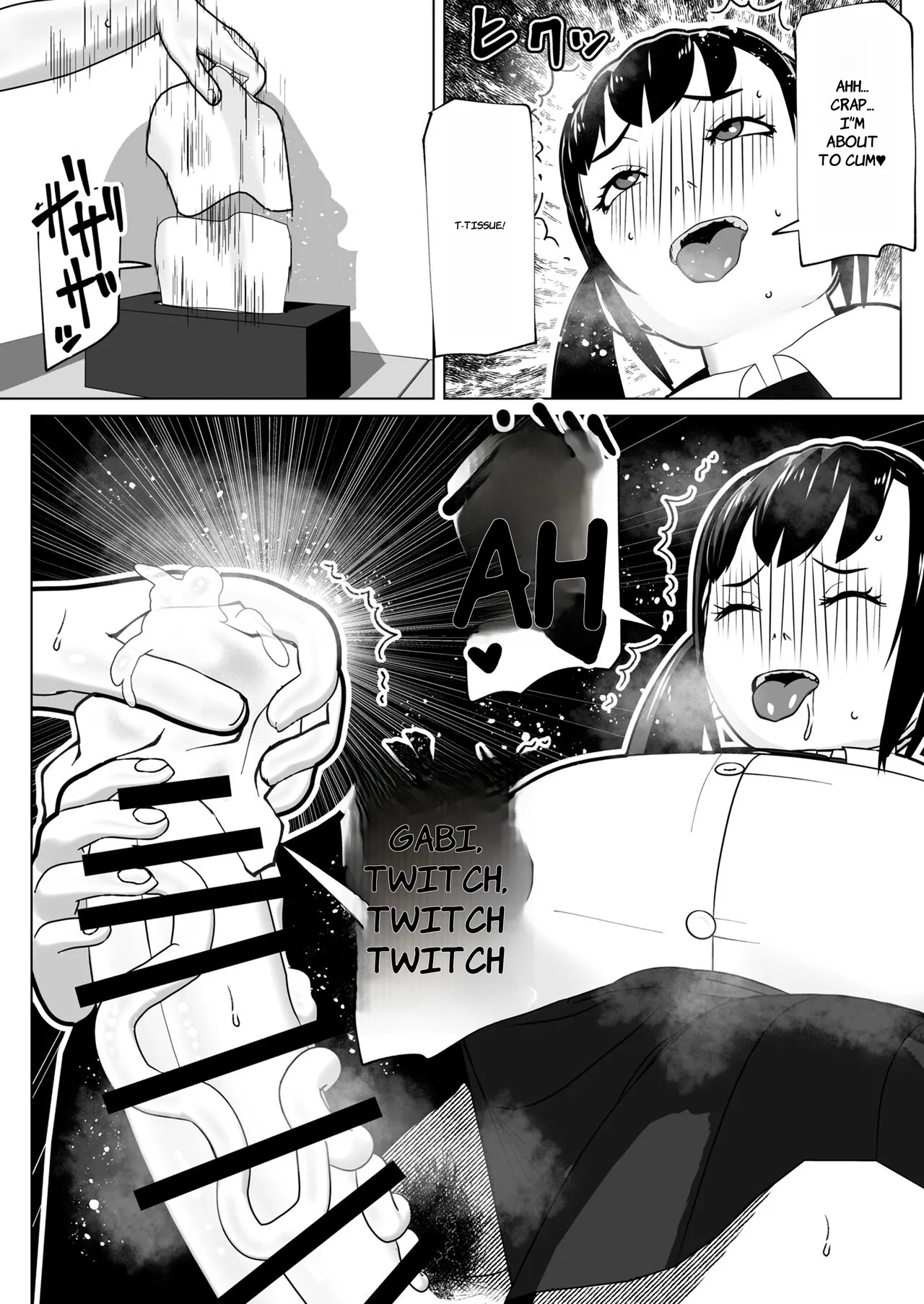 Kanojo ni Chinpo ga Atta node - ENGLISH AI TRANSLATED page 12 original parody - sole male big penis hentai manga - read online free