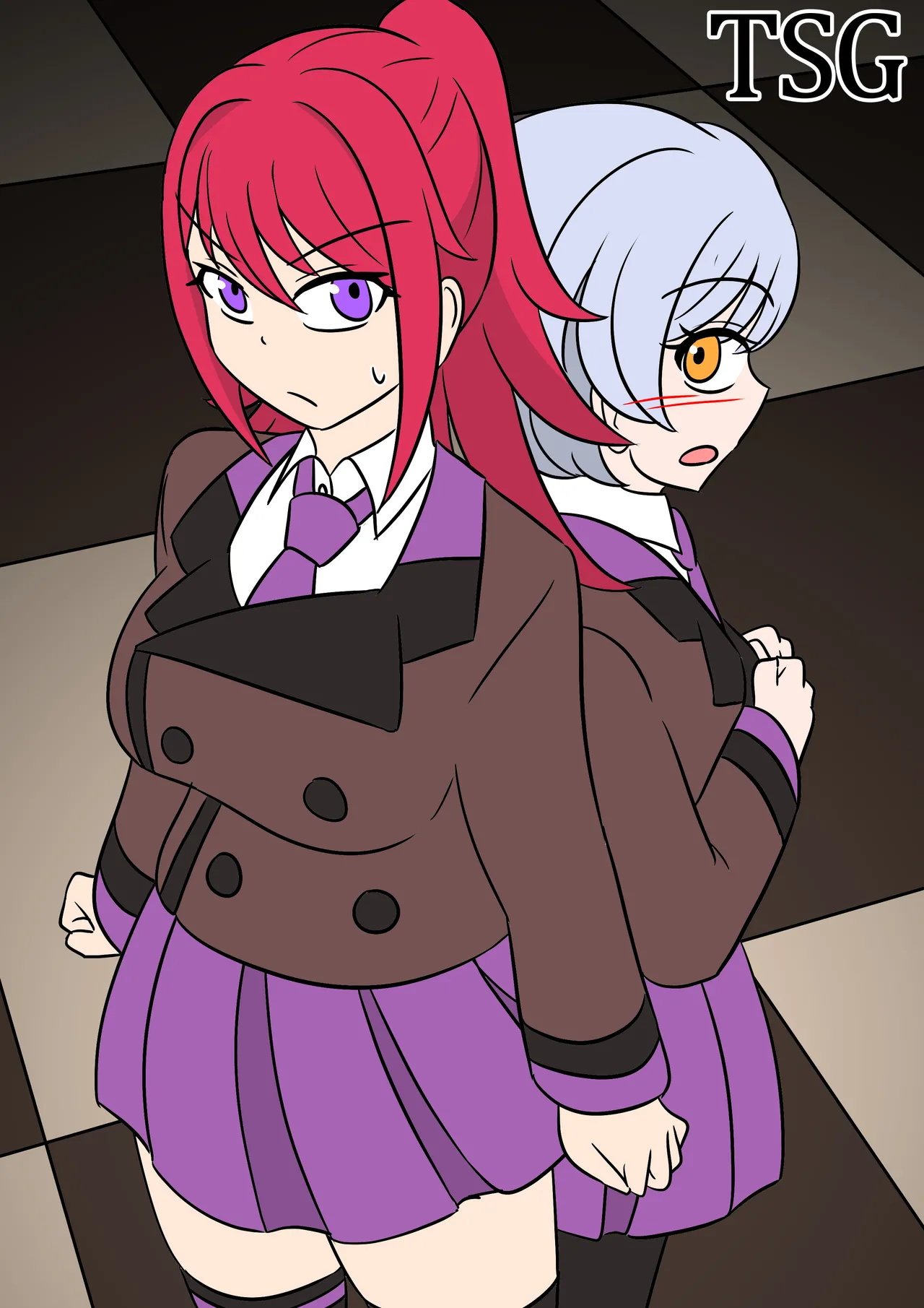 TSG page 35 original parody - full color full censorship hentai manga - read online free