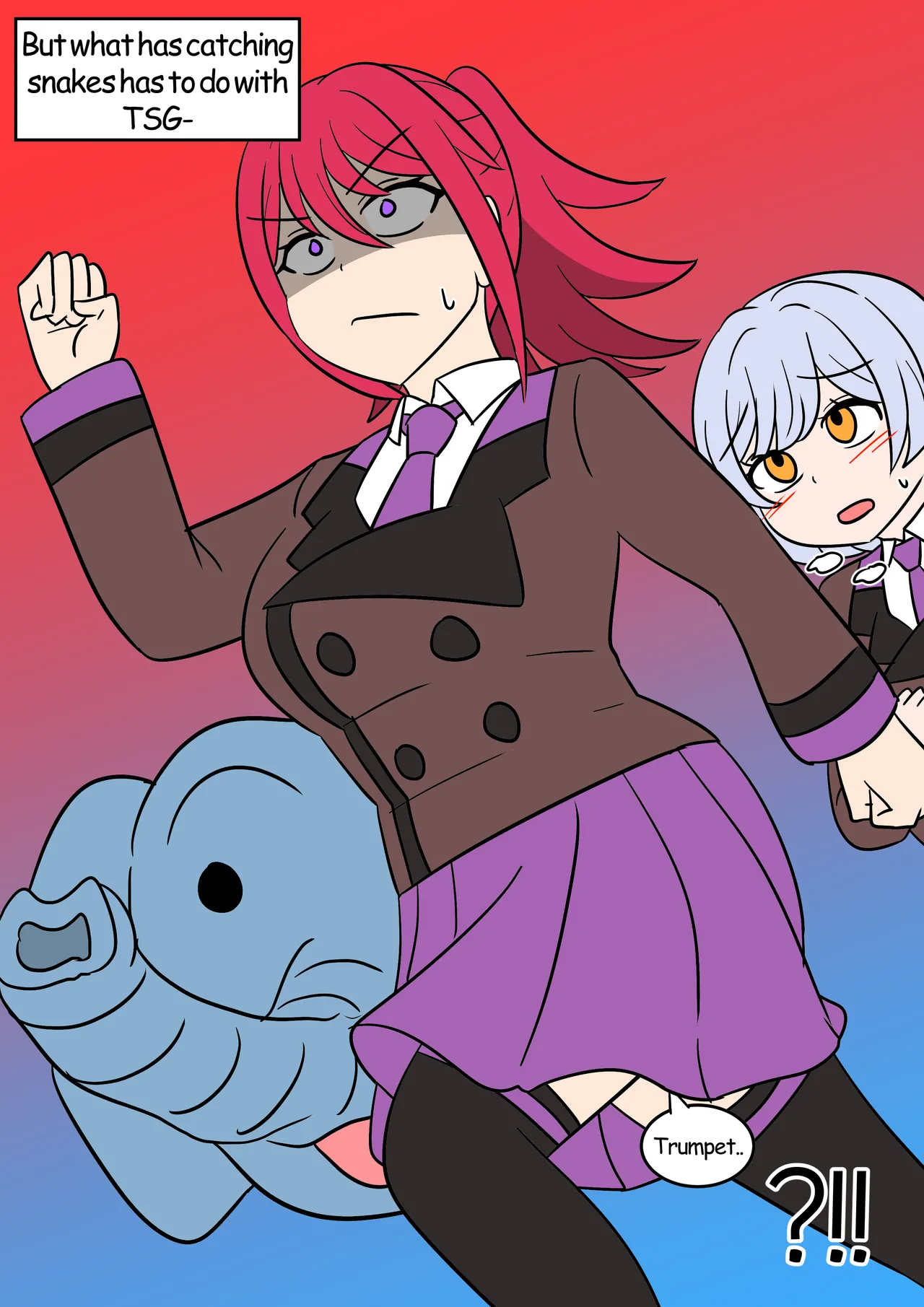 TSG page 55 original parody - full color full censorship hentai manga - read online free