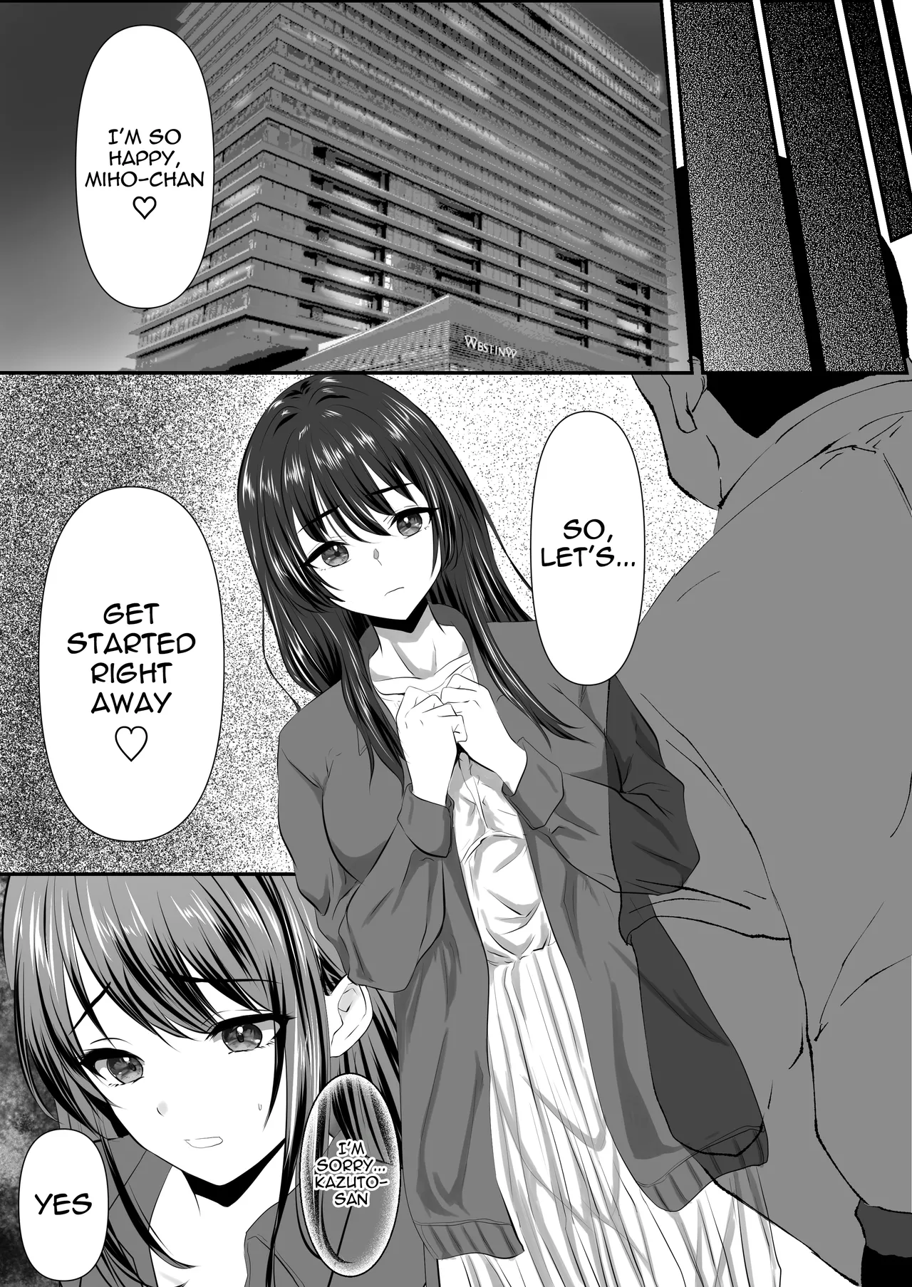 [Zionman] Anata to Watashi no Ayamachi ~Bangaihen Kairaku Ochi e no Ippo~ | Our Mistake ~Side Story: A Step Towards the Fall into Pleasure~ [English] [meganekun_tl] page 11 original parody - netorare cheating hentai manga - read online free