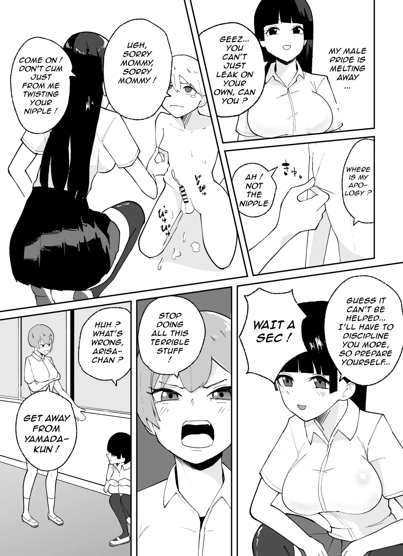 How to Discipline Small-dicked Men ~ Tanshou Danshi no Shitsukekata EN page 30 original parody - sole male paizuri hentai manga - read online free