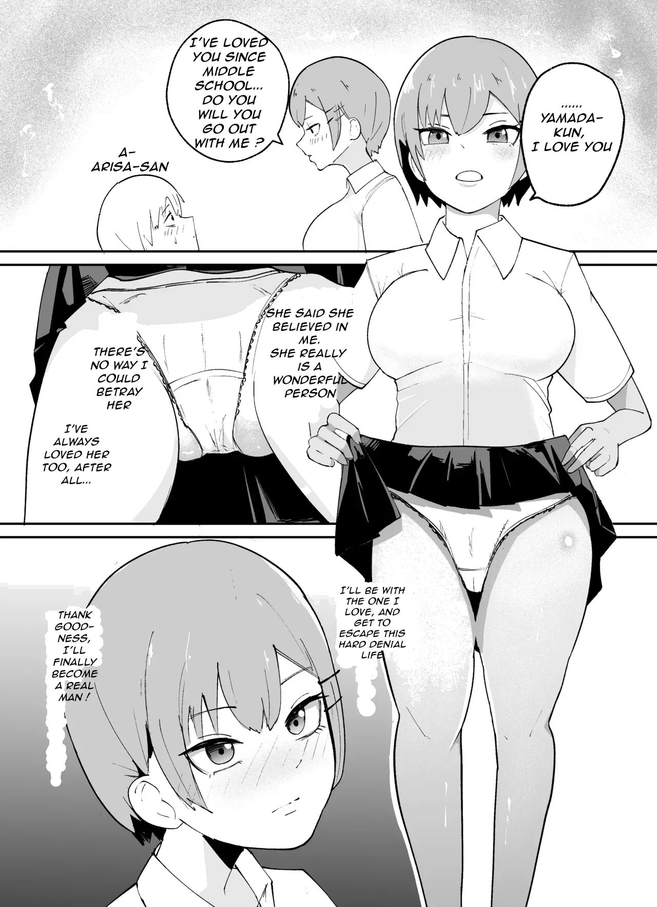 How to Discipline Small-dicked Men ~ Tanshou Danshi no Shitsukekata EN page 34 original parody - sole male paizuri hentai manga - read online free