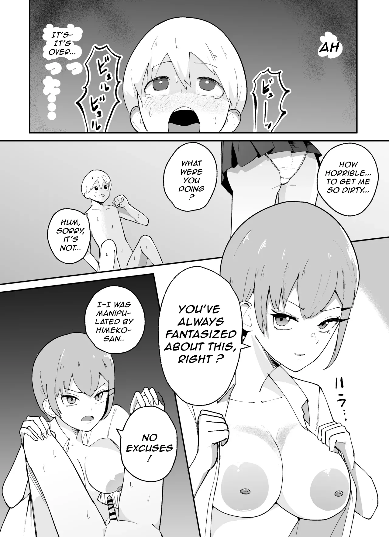 How to Discipline Small-dicked Men ~ Tanshou Danshi no Shitsukekata EN page 38 original parody - sole male paizuri hentai manga - read online free