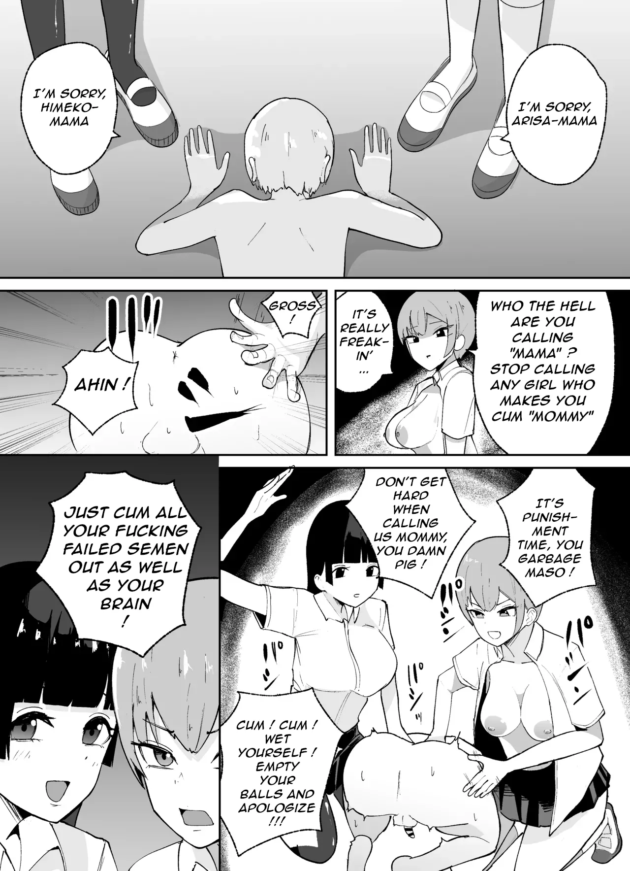 How to Discipline Small-dicked Men ~ Tanshou Danshi no Shitsukekata EN page 41 original parody - big breasts chastity belt hentai manga - read online free