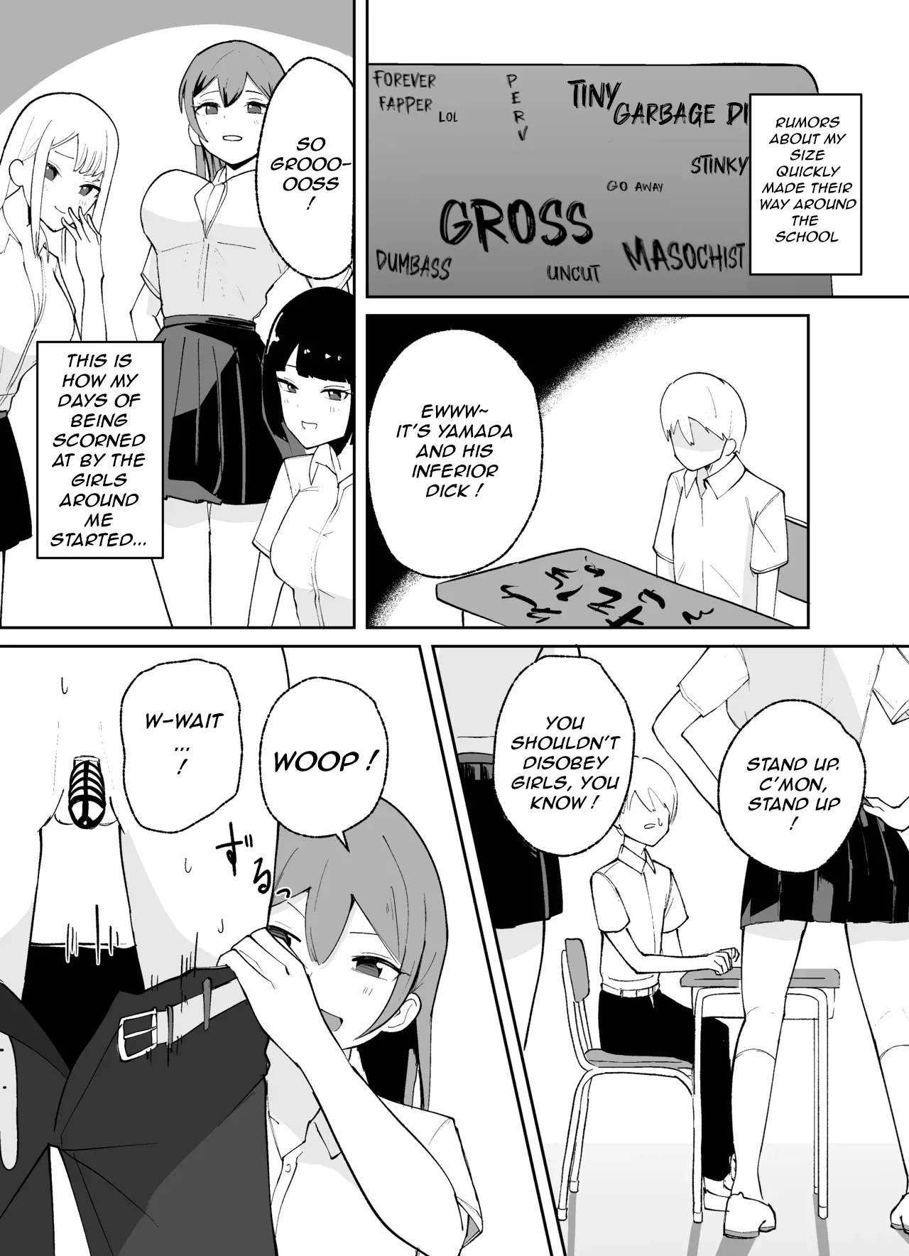 How to Discipline Small-dicked Men ~ Tanshou Danshi no Shitsukekata EN page 9 original parody - sole male paizuri hentai manga - read online free
