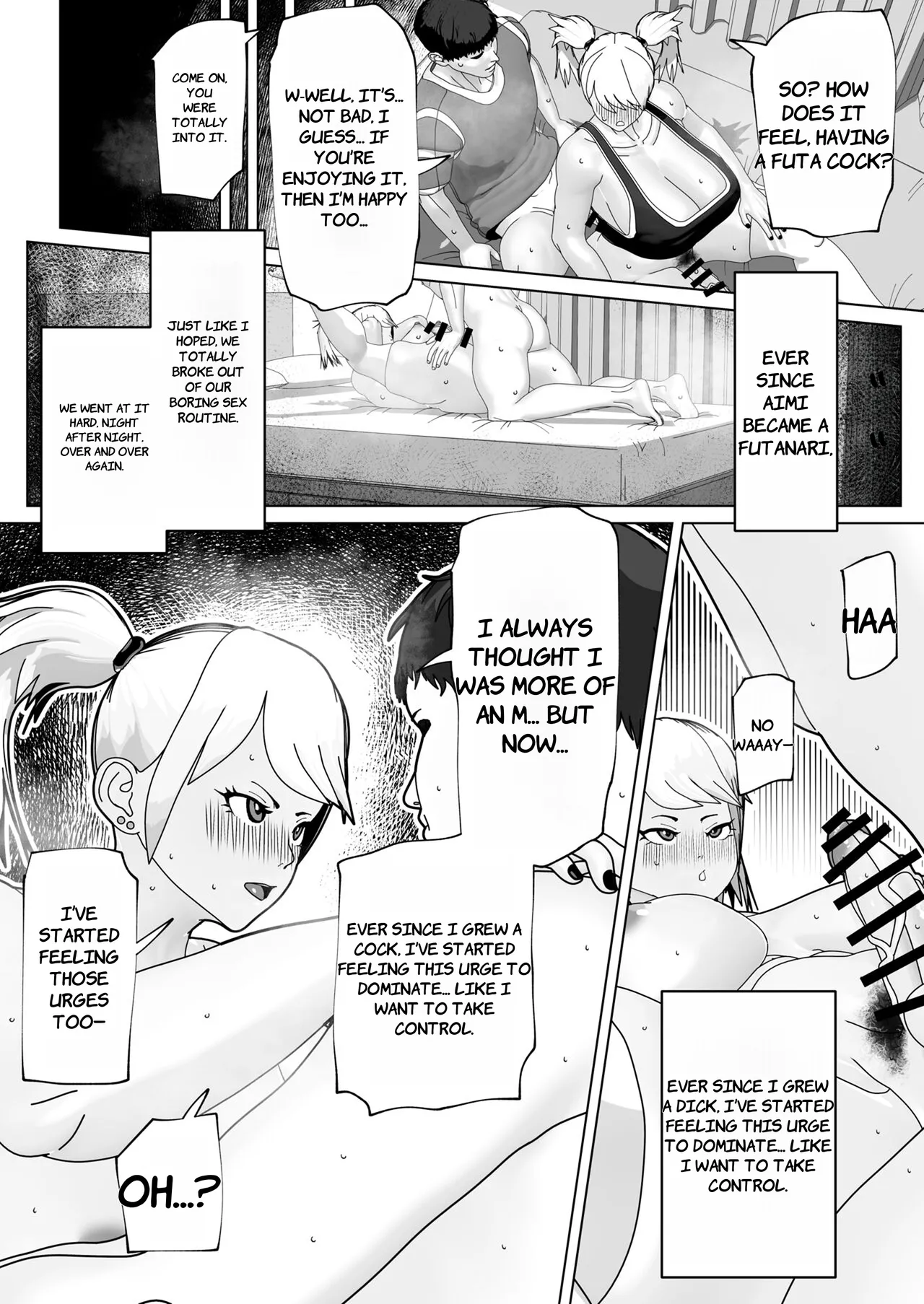 Futanari Subscription - ENGLISH AI TRANSLATED page 25 original parody - futanari big breasts hentai manga - read online free