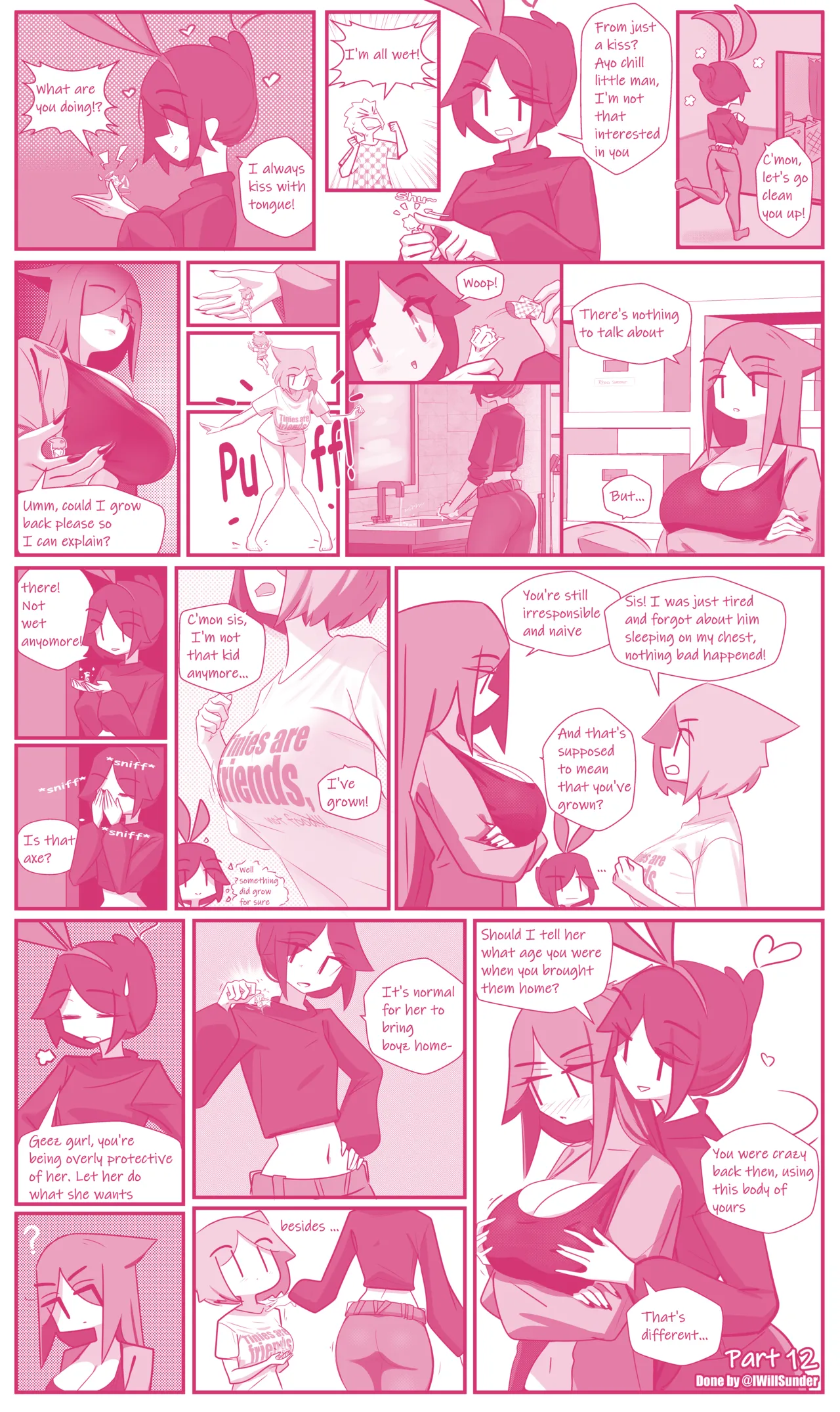 An offer + An offer 2 you! page 18 original parody - shrinking big breasts hentai manga - read online free