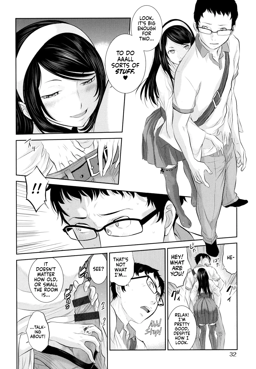 Miko no Iru Machi | The Town of Mikos page 34 - miko mmf threesome hentai manga - read online free