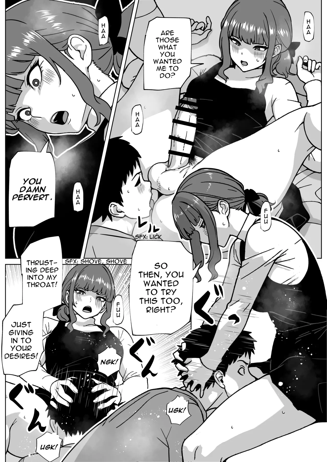 Bullying a Man's Hole for Cheating page 11 original parody - futanari humiliation hentai manga - read online free