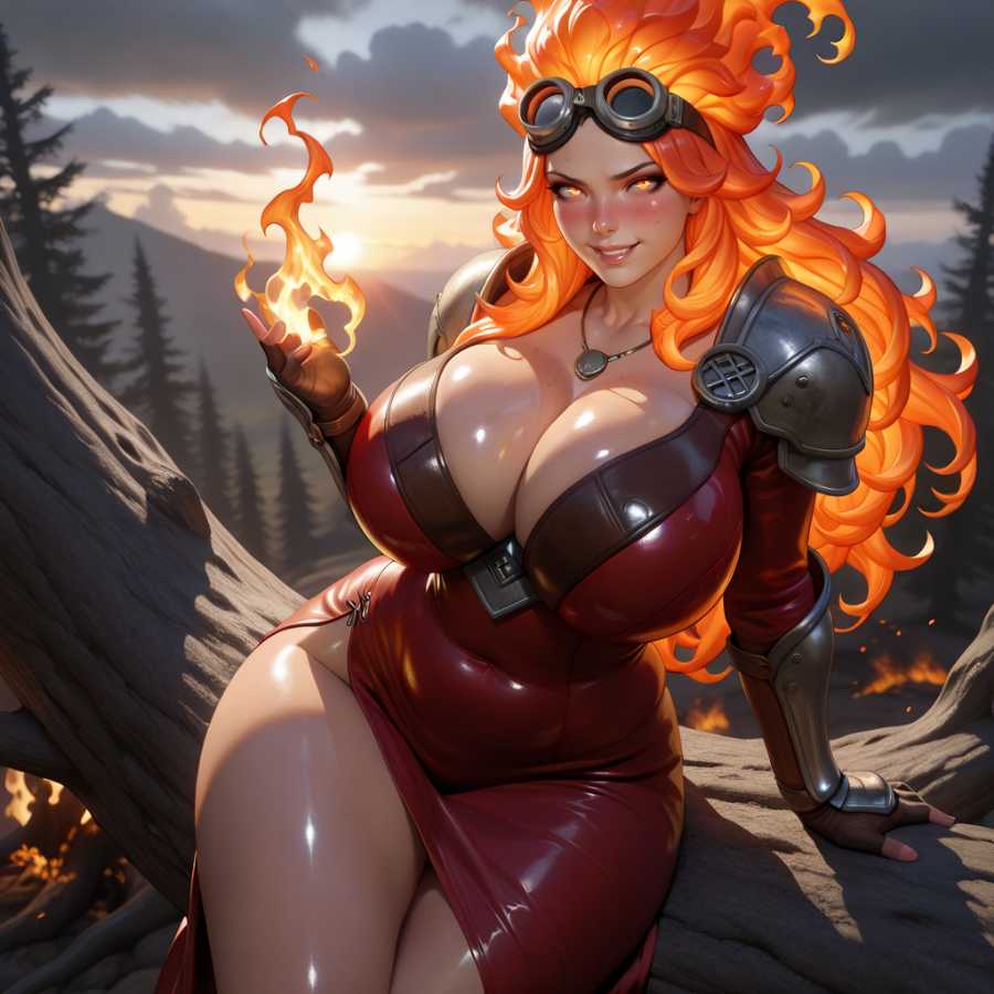 Chandra Nalaar | Magic the Gathering ul7990 ai generated page 94 featuring chandra nalaar magic the gathering parody - big breasts big ass hentai manga - read online free