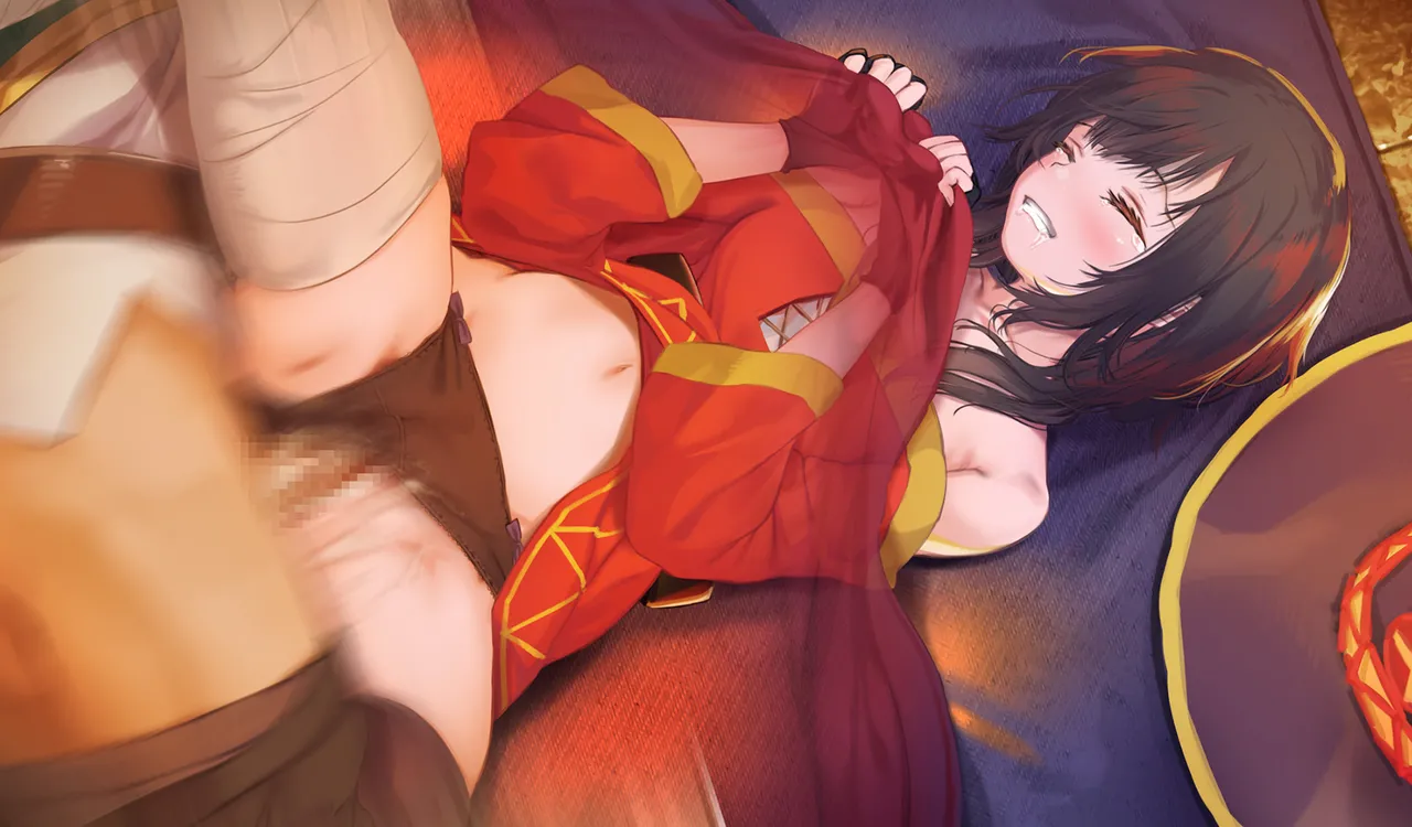 Megumin 1~5 page 197 featuring megumin kono subarashii sekai ni syukufuku o parody - witch group hentai manga - read online free