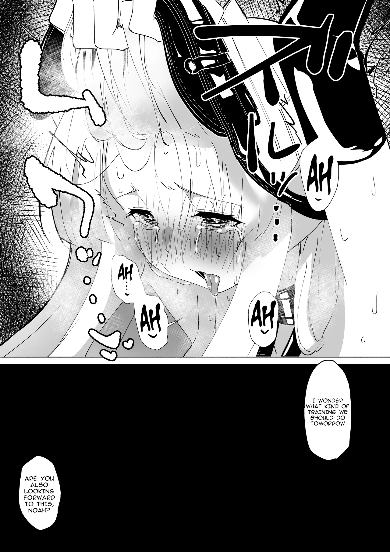 Ushio Choukyou | Ushio Training page 22 featuring noa ushio blue archive parody - blindfold collar hentai manga - read online free
