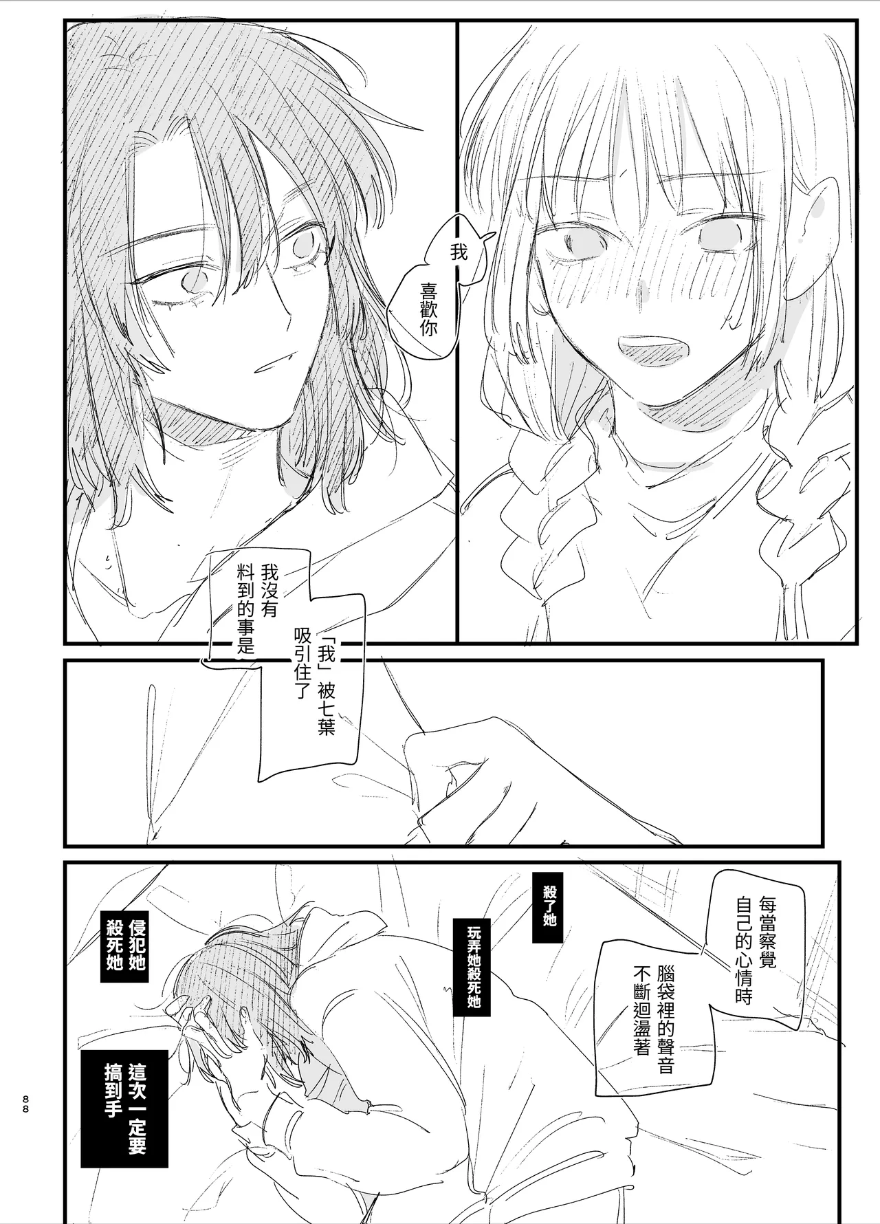 Sewayaki Onna wa Hebatsuki Otoko no Kurutta Aizou ni × Sareru page 88 original parody - sole female sole male hentai manga - read online free