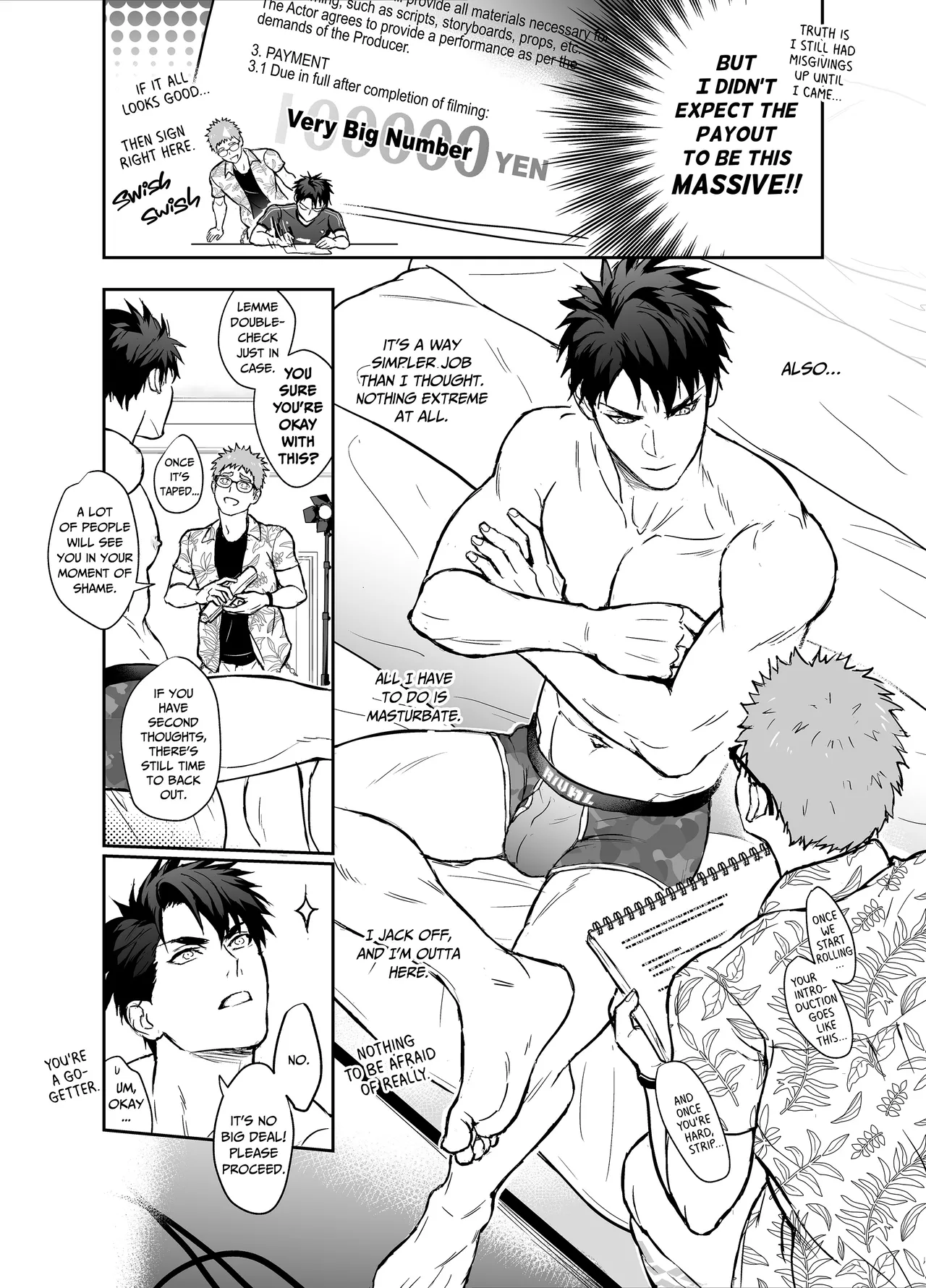 I Can Explain! Co-Starring in a Porno With My Arch-Rival! page 19 original parody - kissing leg lock hentai manga - read online free