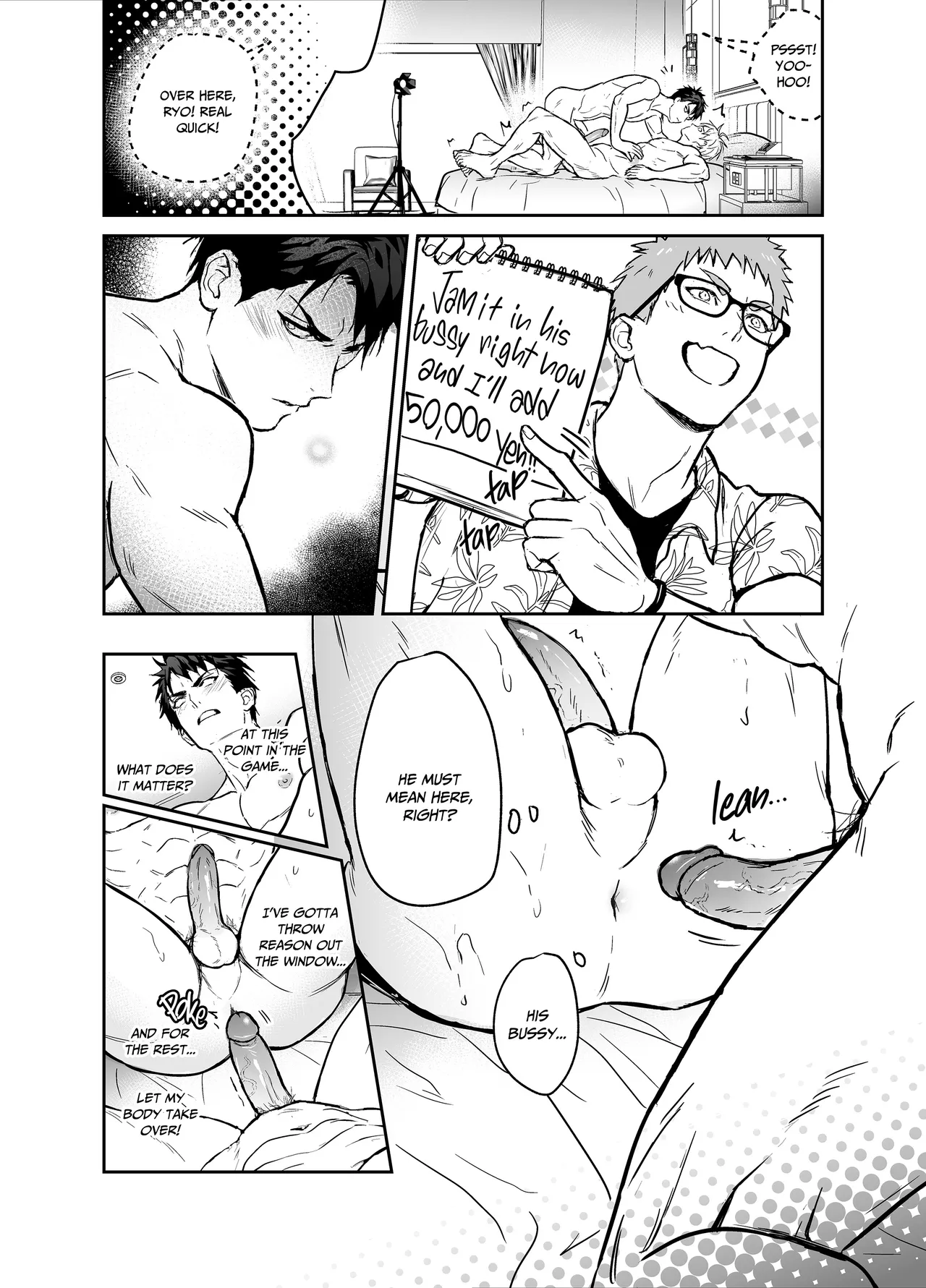 I Can Explain! Co-Starring in a Porno With My Arch-Rival! page 59 original parody - kissing leg lock hentai manga - read online free
