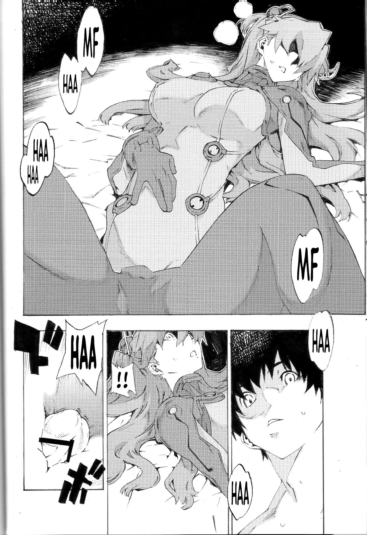 SYNCHROCORD 8 page 14 featuring shinji ikari neon genesis evangelion parody - sole female sole male hentai manga - read online free