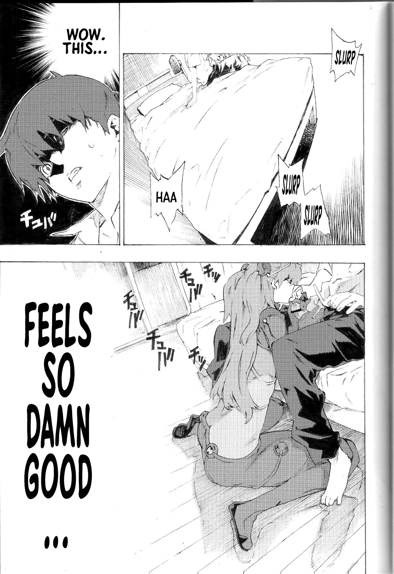 SYNCHROCORD 8 page 9 featuring asuka langley soryu neon genesis evangelion parody - sole female sole male hentai manga - read online free