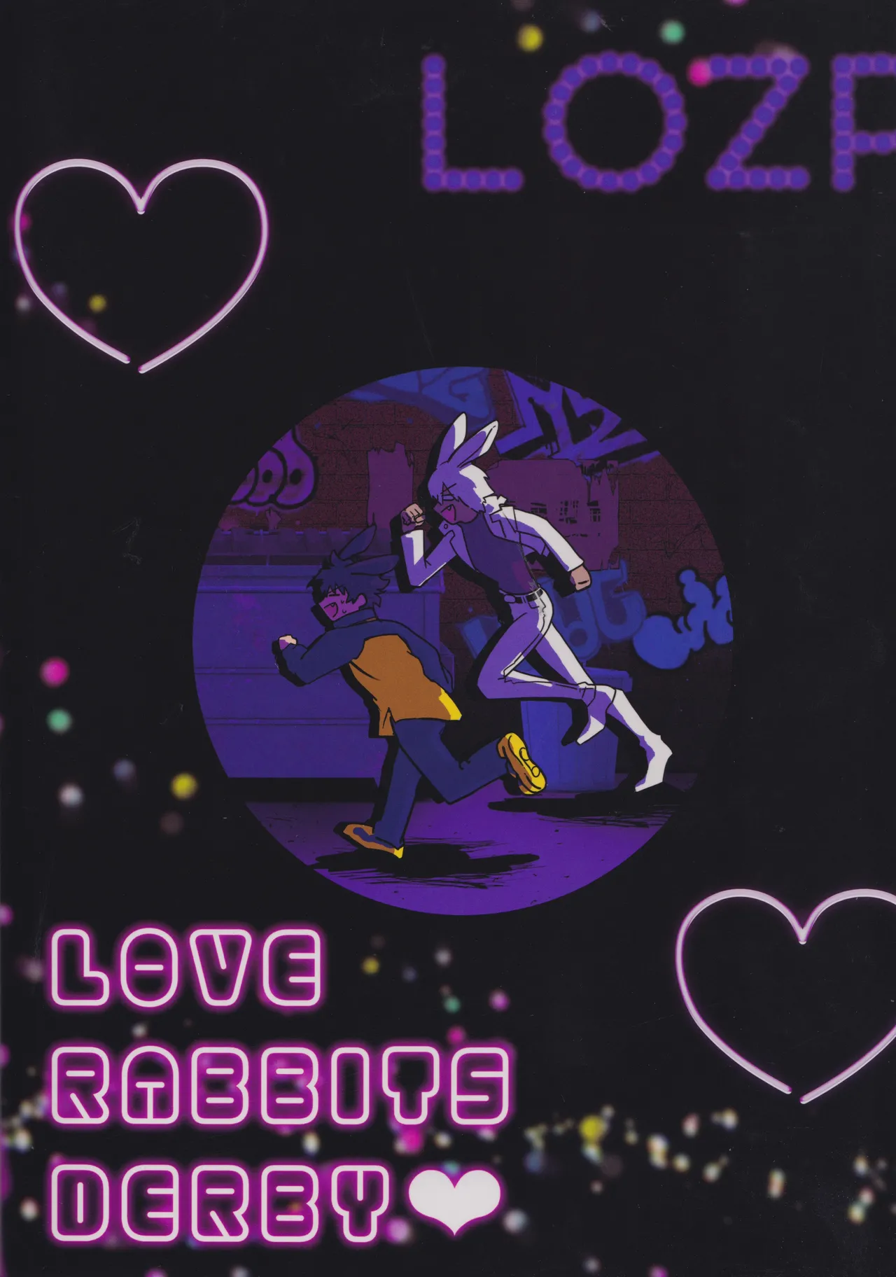 LOVE RABBITS DERBY page 40 featuring zapp renfro kekkai sensen parody - kemonomimi tail hentai manga - read online free