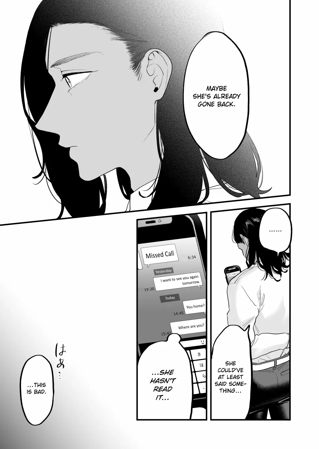 [Mushaburu (Musha Sabu)] Suki ni Nattara Dame, Nano ni -Hitozuma no Osananajimi- | I Shouldn't Fall in Love, But... -My Married Childhood Friend- [English] [ConTL] [Digital] page 95 original parody - kissing piercing hentai manga - read online free