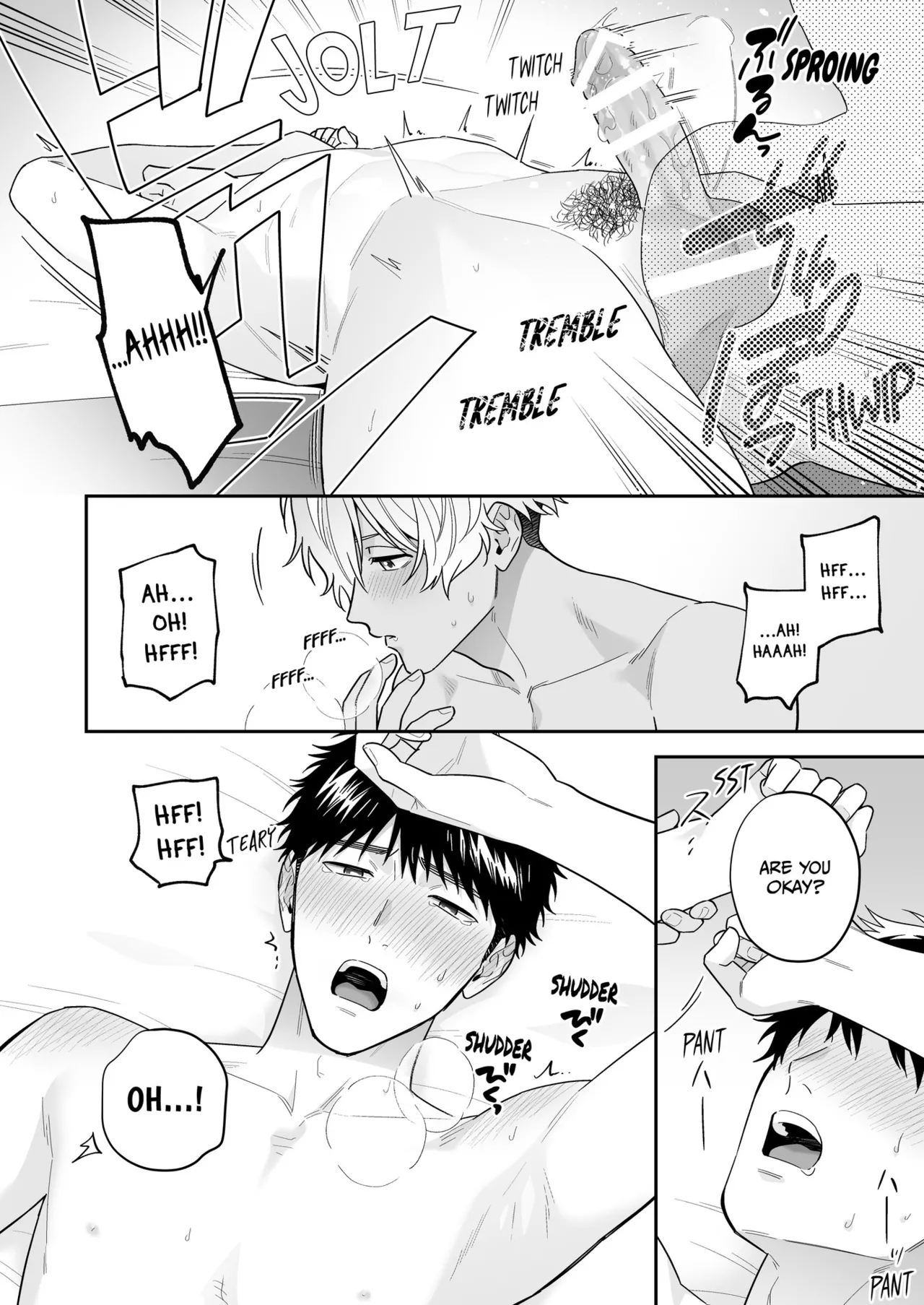 Daisuki na Shiro-kun | My Beloved Shiro page 108 original parody - handjob story arc hentai manga - read online free