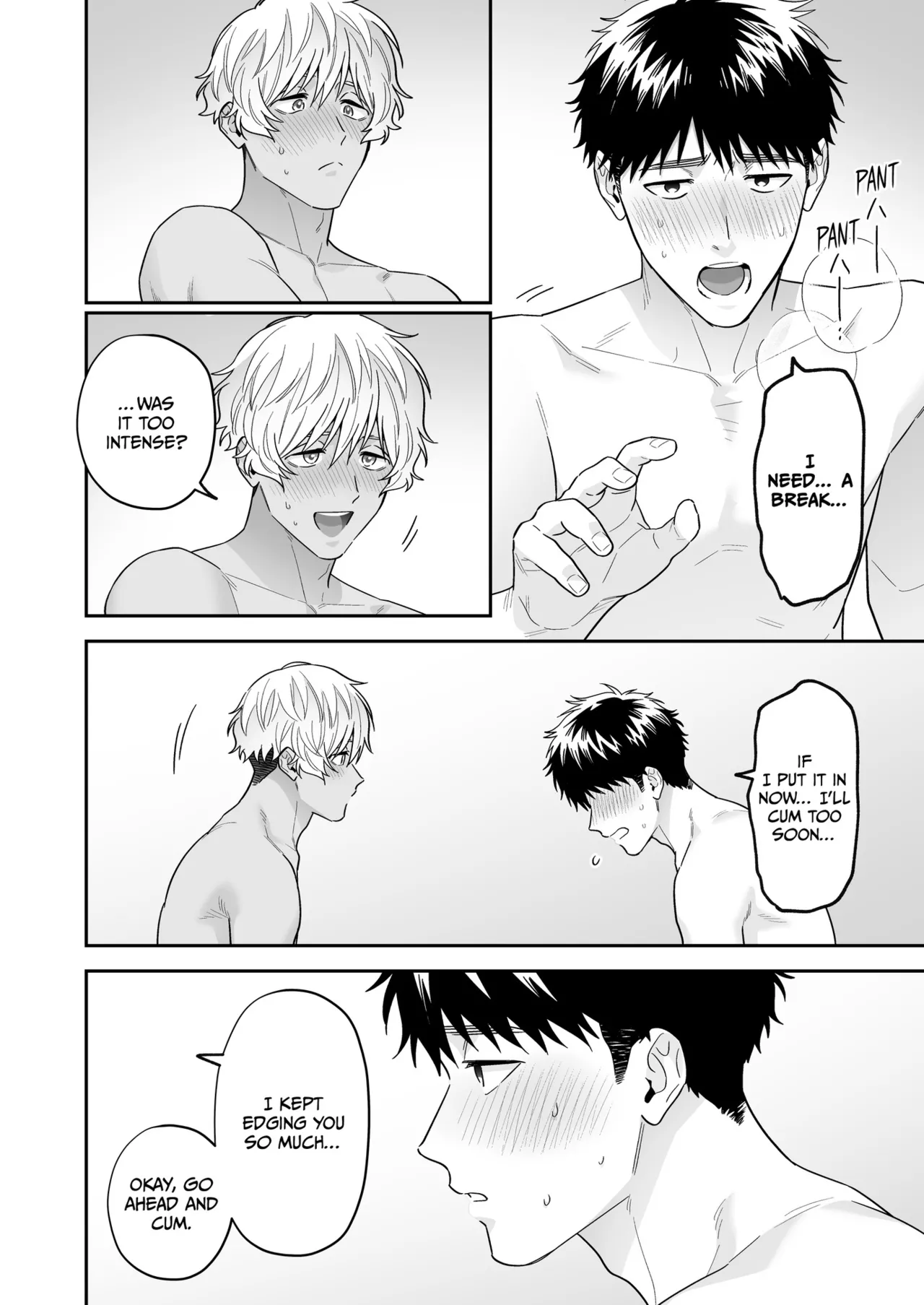 Daisuki na Shiro-kun | My Beloved Shiro page 118 original parody - handjob story arc hentai manga - read online free