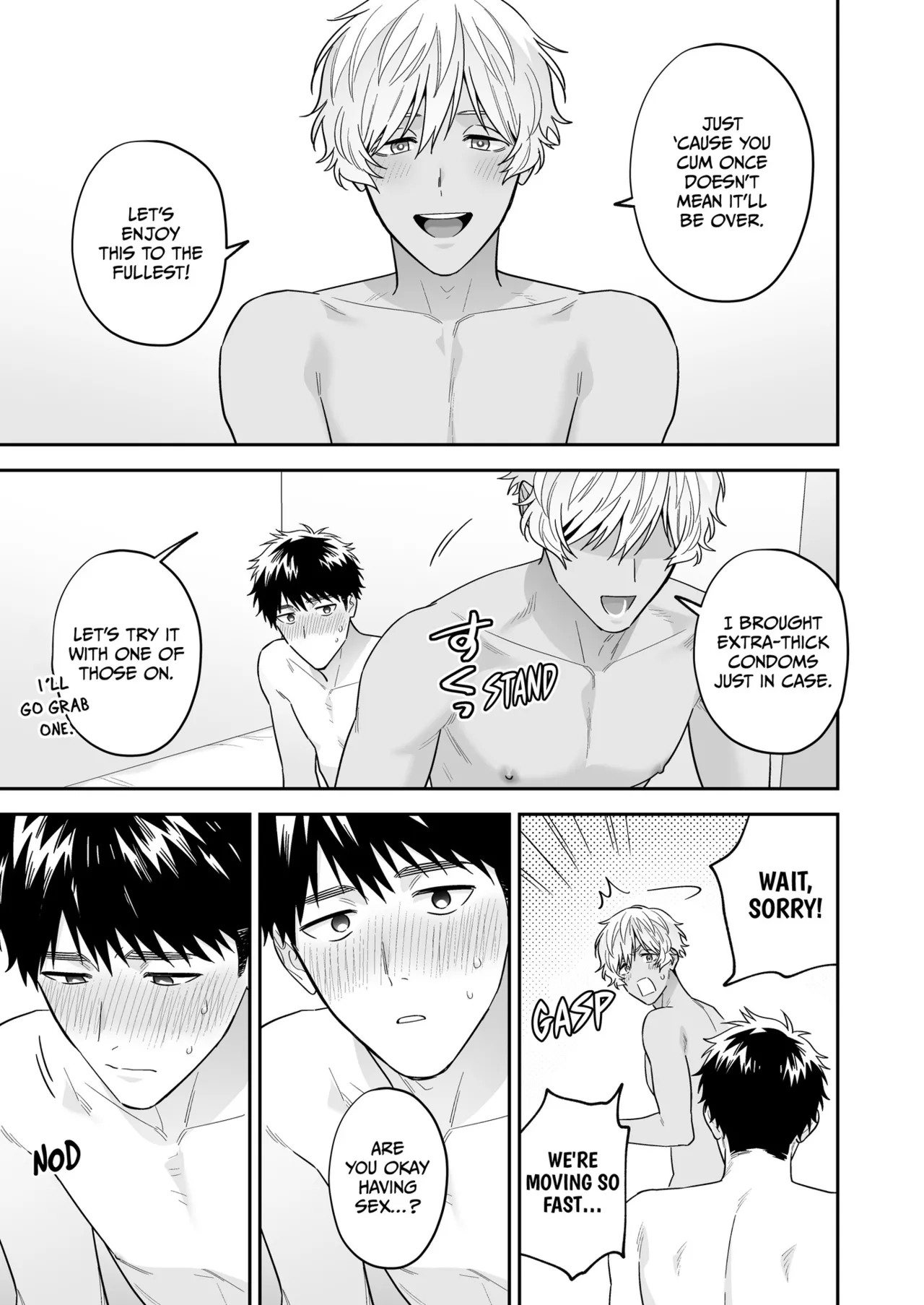 Daisuki na Shiro-kun | My Beloved Shiro page 119 original parody - handjob story arc hentai manga - read online free