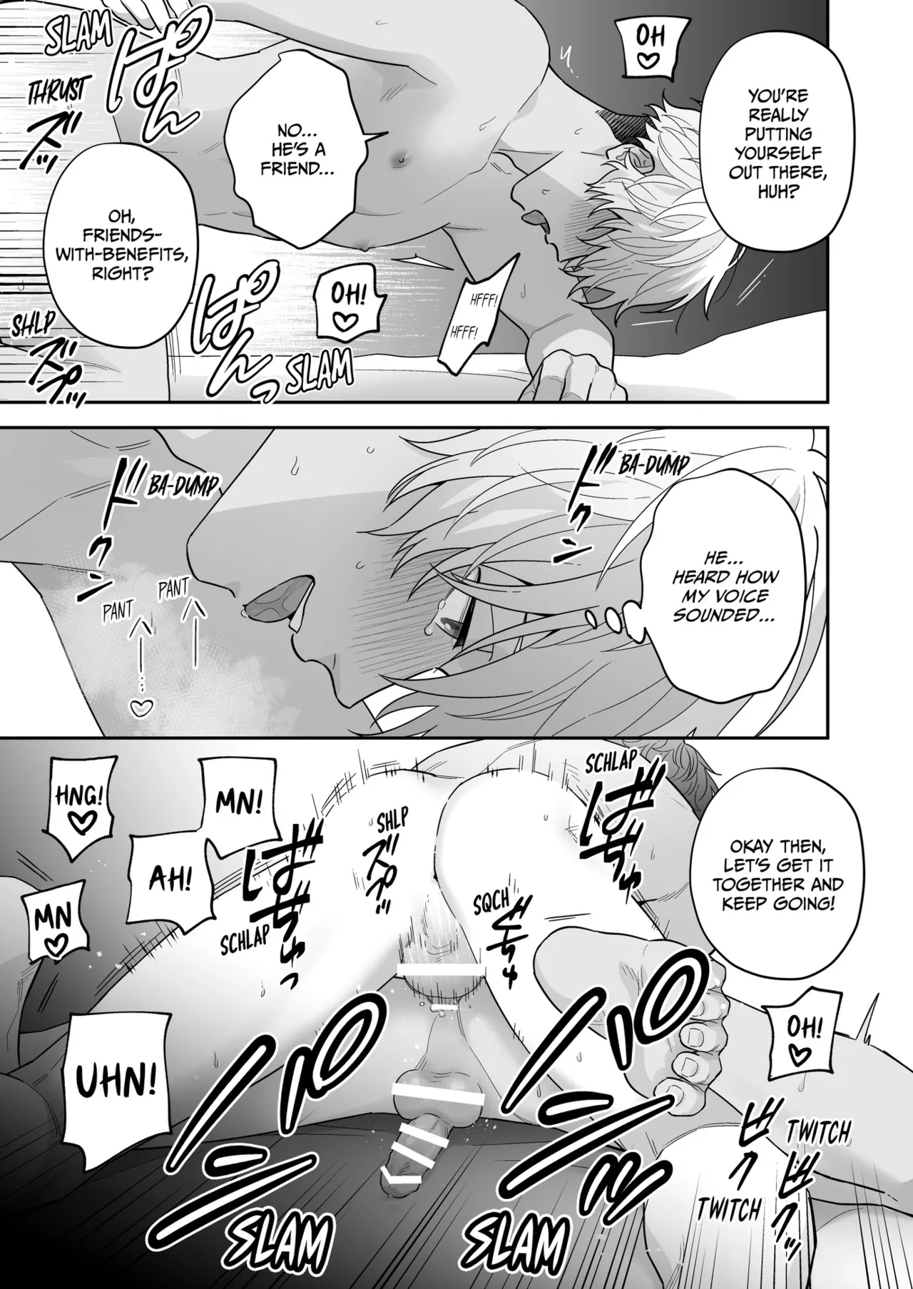 Daisuki na Shiro-kun | My Beloved Shiro page 65 original parody - handjob story arc hentai manga - read online free