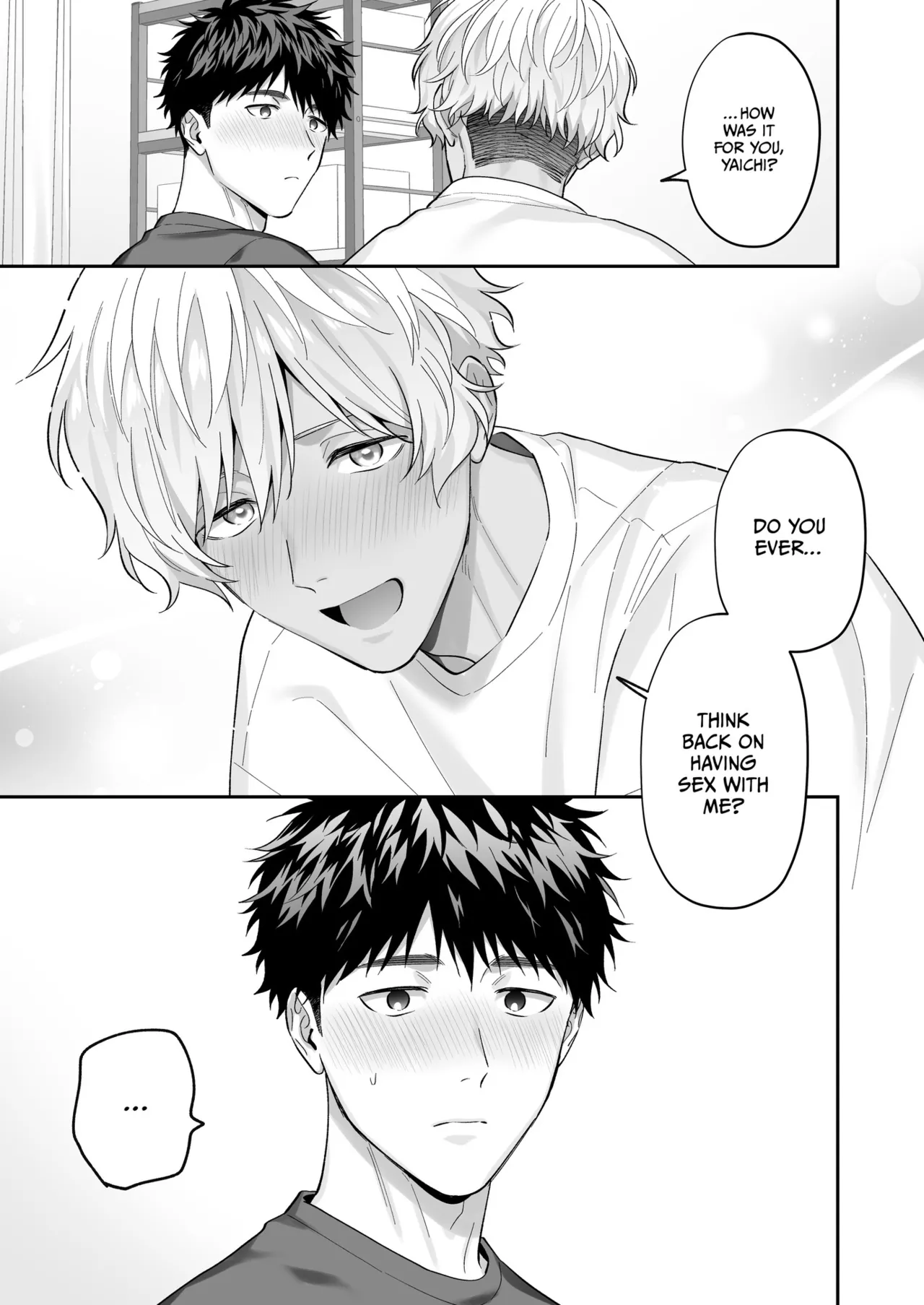 Tachi mo Dekiru Shiro-kun ni Oshiri Kaihatsu Sareru Hanashi | Shiro Can Top, Too! My Anal Training Story page 13 original parody - story arc prostate massage hentai manga - read online free