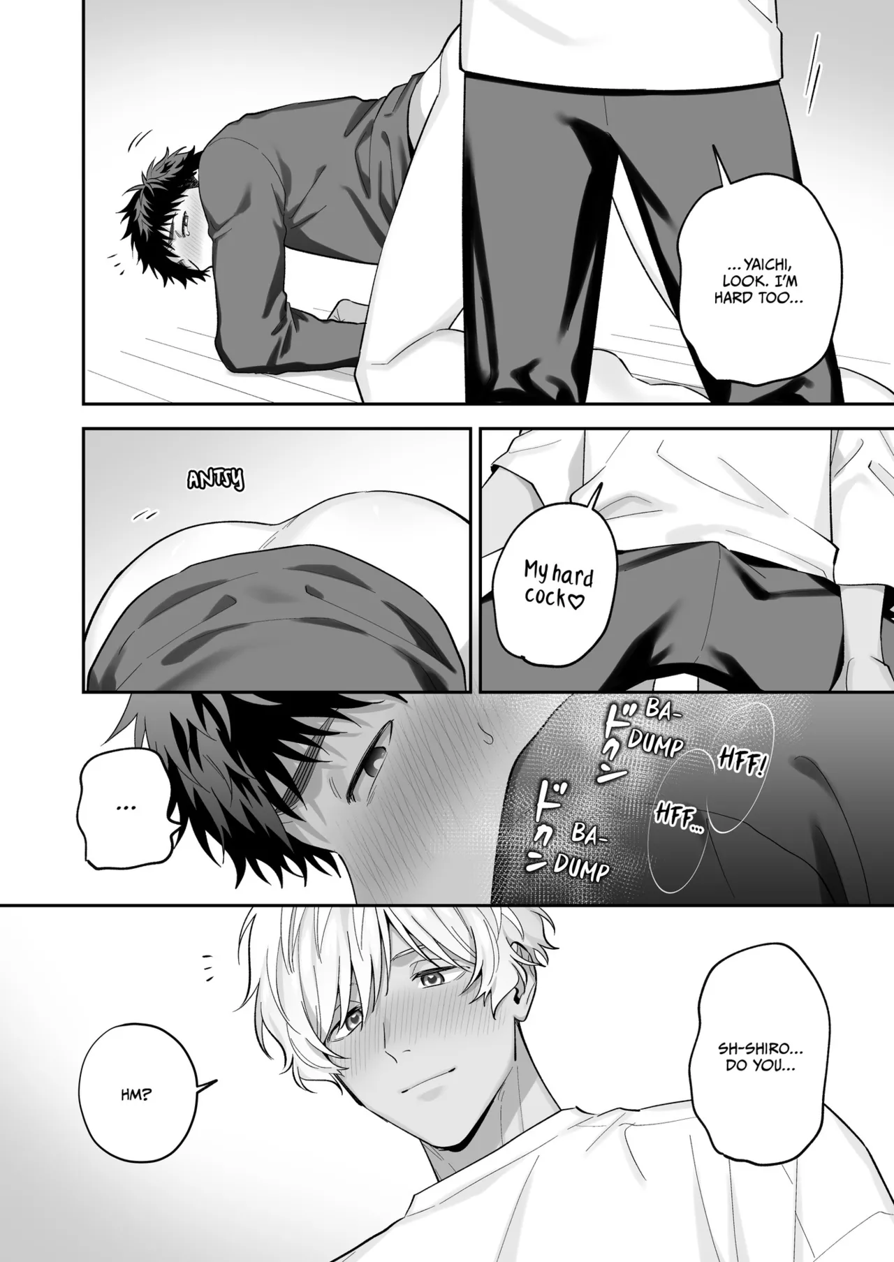 Tachi mo Dekiru Shiro-kun ni Oshiri Kaihatsu Sareru Hanashi | Shiro Can Top, Too! My Anal Training Story page 32 original parody - story arc prostate massage hentai manga - read online free