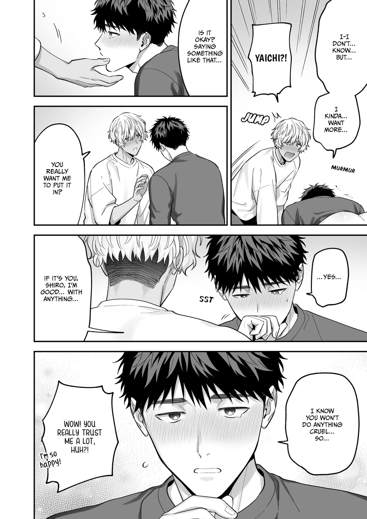 Tachi mo Dekiru Shiro-kun ni Oshiri Kaihatsu Sareru Hanashi | Shiro Can Top, Too! My Anal Training Story page 34 original parody - x-ray multi-work series hentai manga - read online free