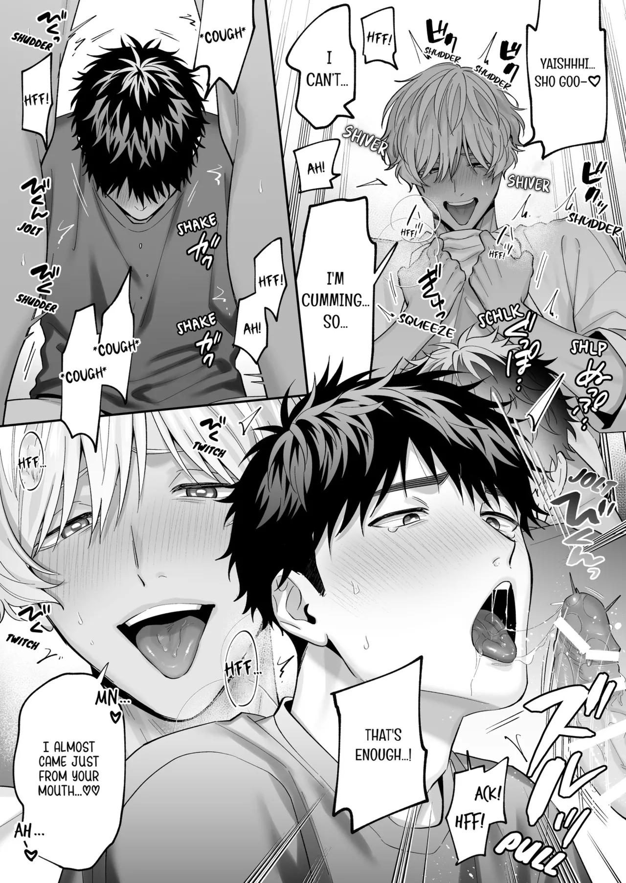 Tachi mo Dekiru Shiro-kun ni Oshiri Kaihatsu Sareru Hanashi | Shiro Can Top, Too! My Anal Training Story page 51 original parody - story arc prostate massage hentai manga - read online free