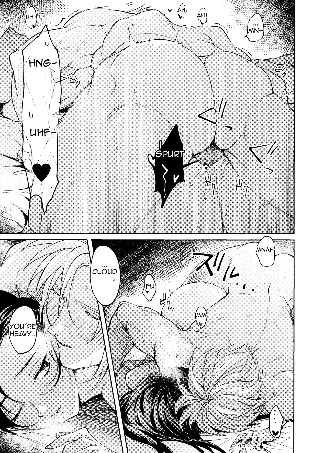 No Place Like Home page 25 featuring cloud strife final fantasy vii parody - kissing big breasts hentai manga - read online free